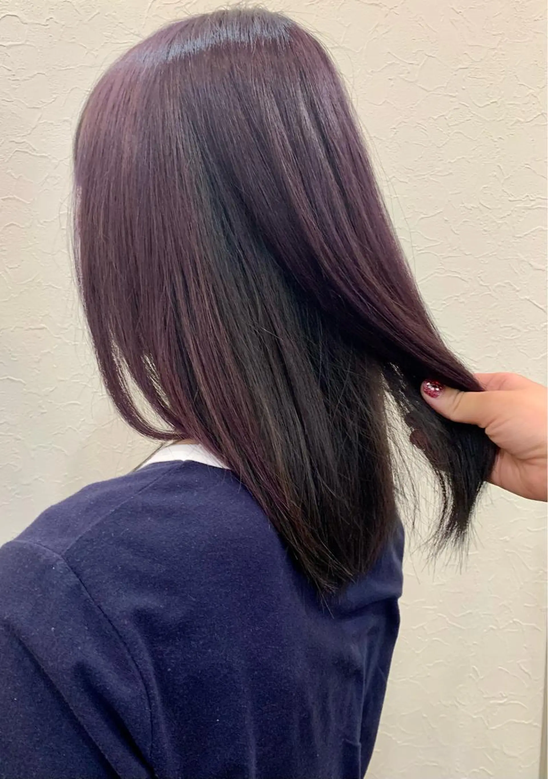 セミロング 石原 姫菜のヘアスタイル