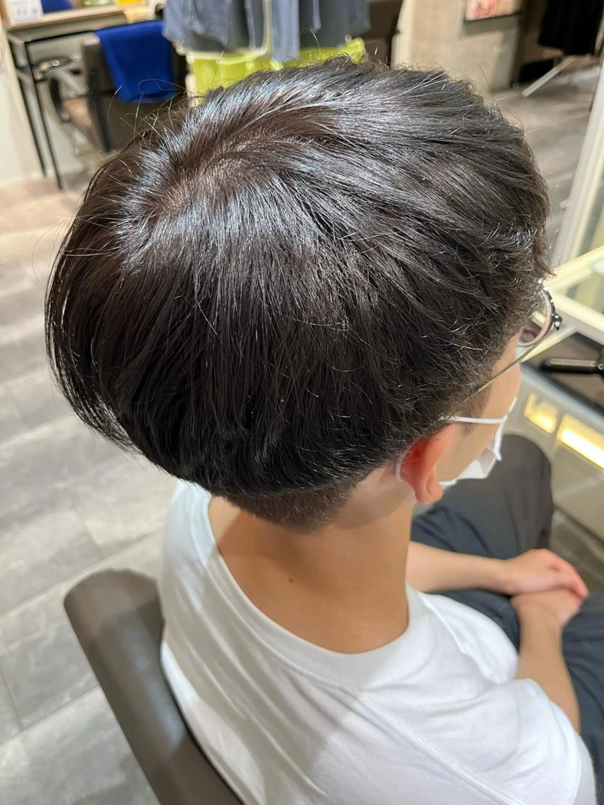 カラー メンズ est   gracieux所属・🔥坂本 リョウ🔥のヘアスタイル
