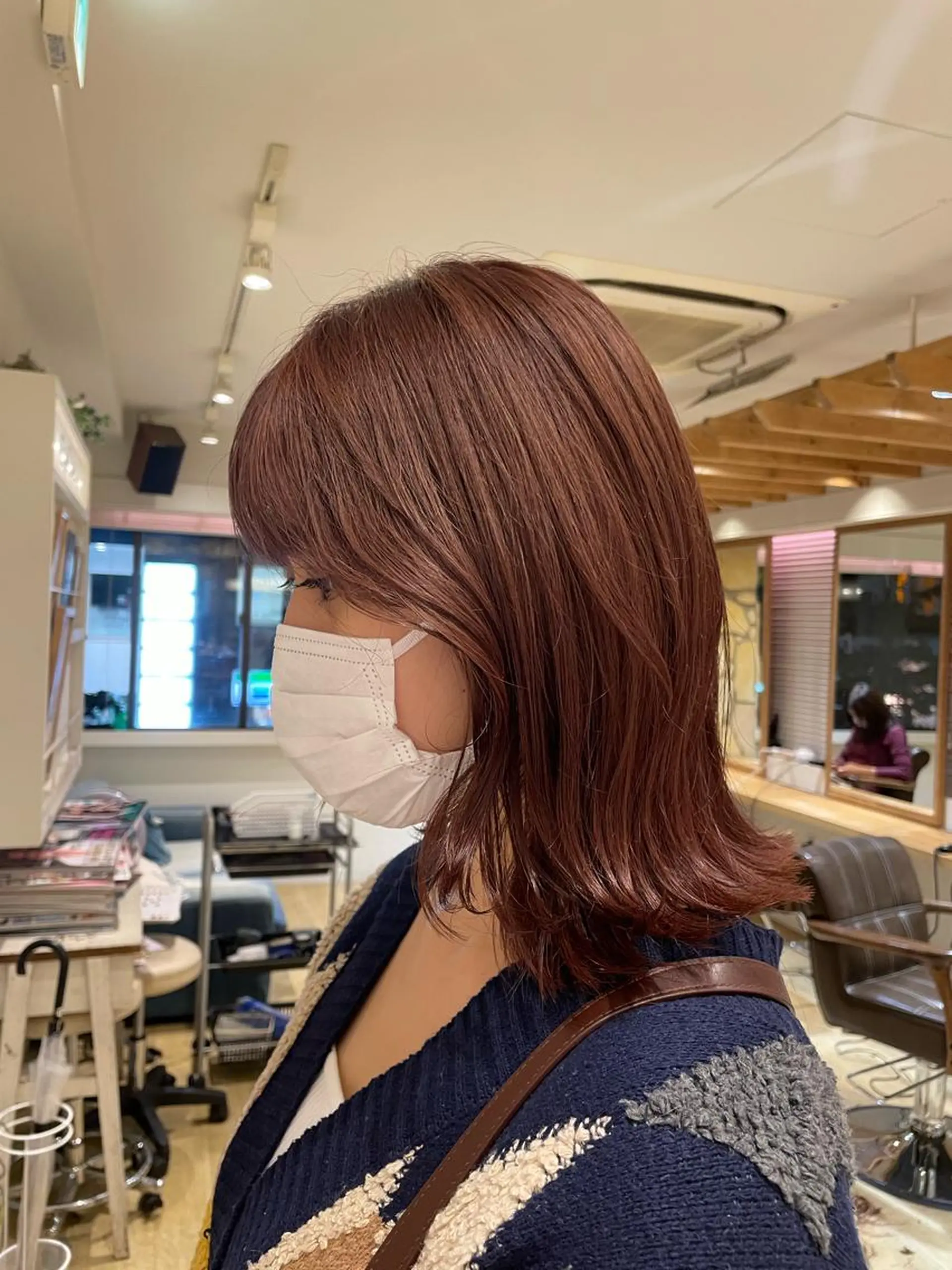 セミロング カラー パーマ ヘアアレンジ メンズ キッズ ネイル マツエク・マツパ アイブロウ 新宿　副店長 新井彩斗のヘアスタイル