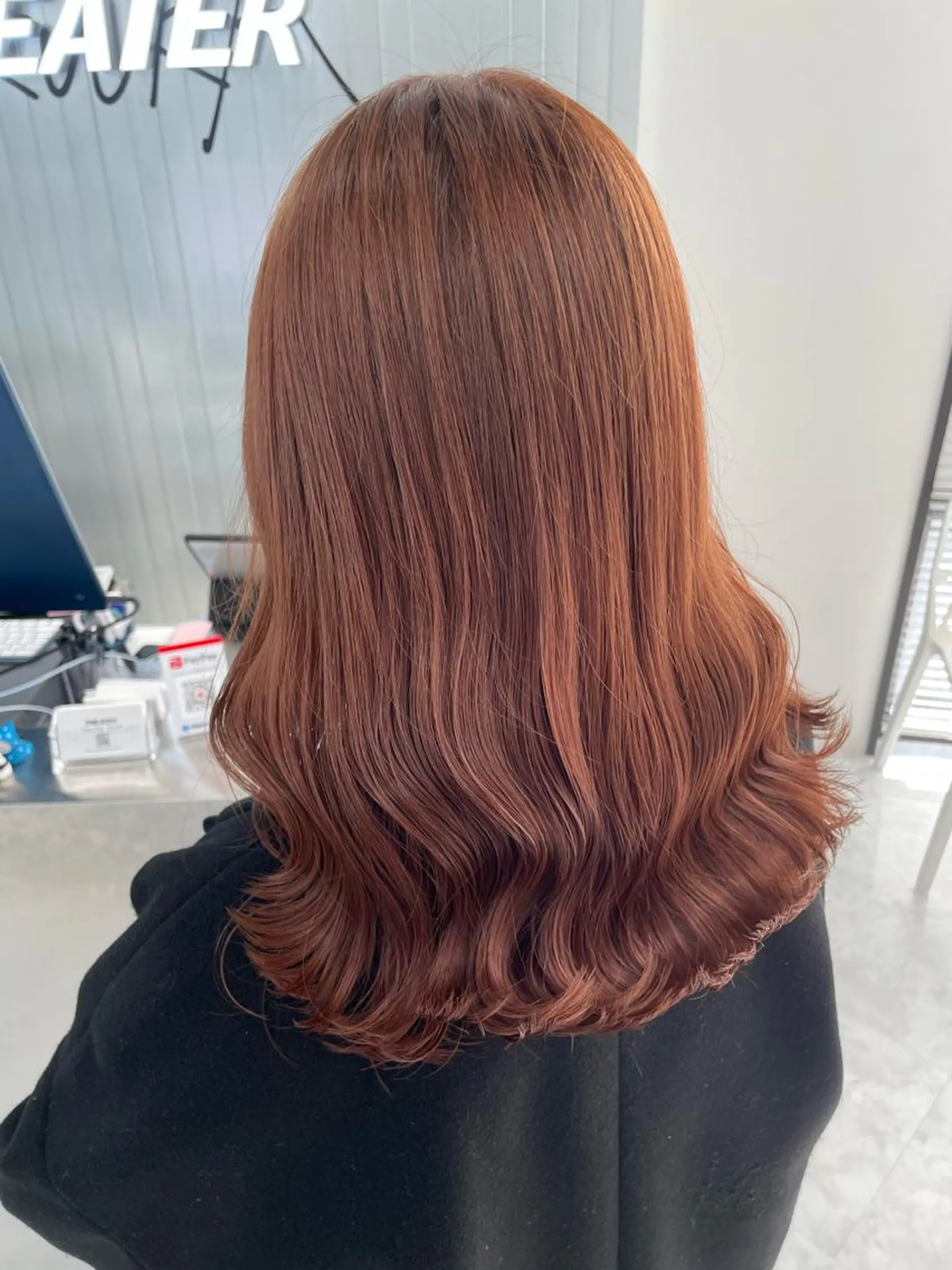 ロング カラー ヘアカラー トリートメント 🍒ワイン系 ウルフカット🍒拓未のヘアスタイル
