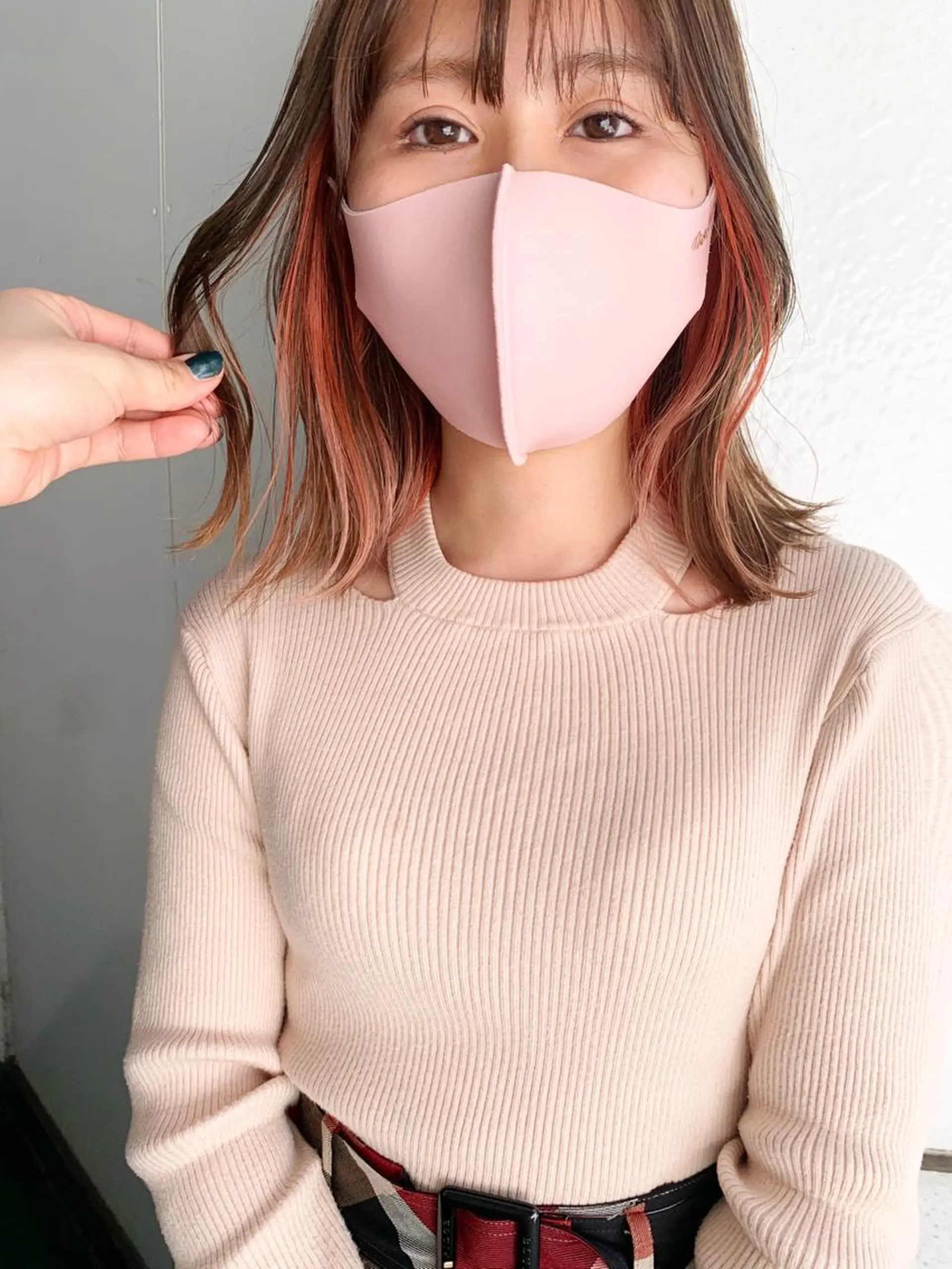 カラー アッシュ イルミナカラー インナーカラー ピンクカラー SEED&beauty byFLAT所属・ヘッドスパ (女性限定)🍋モエのヘアスタイル