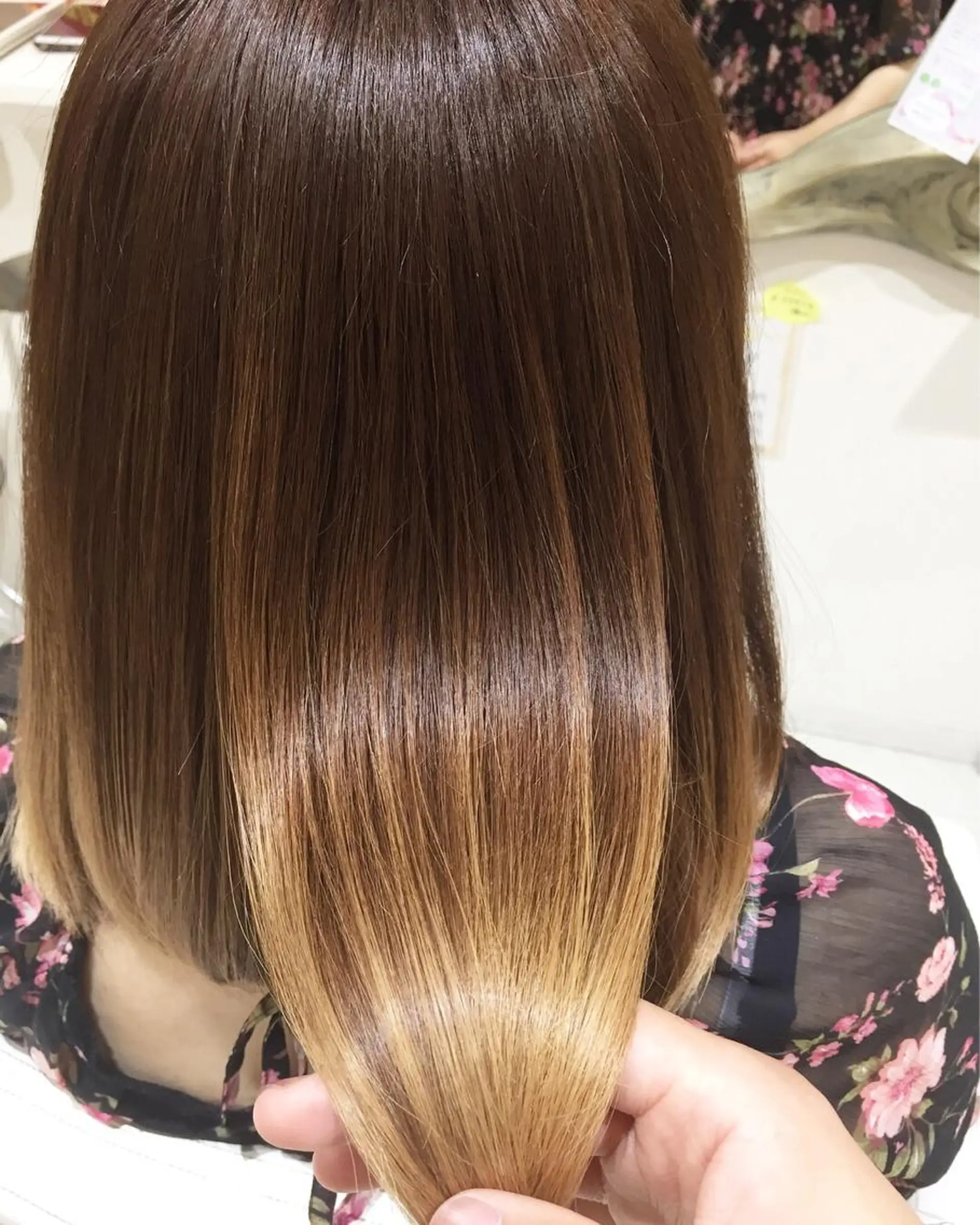 ミディアム パーマ 松吉 純平のヘアスタイル