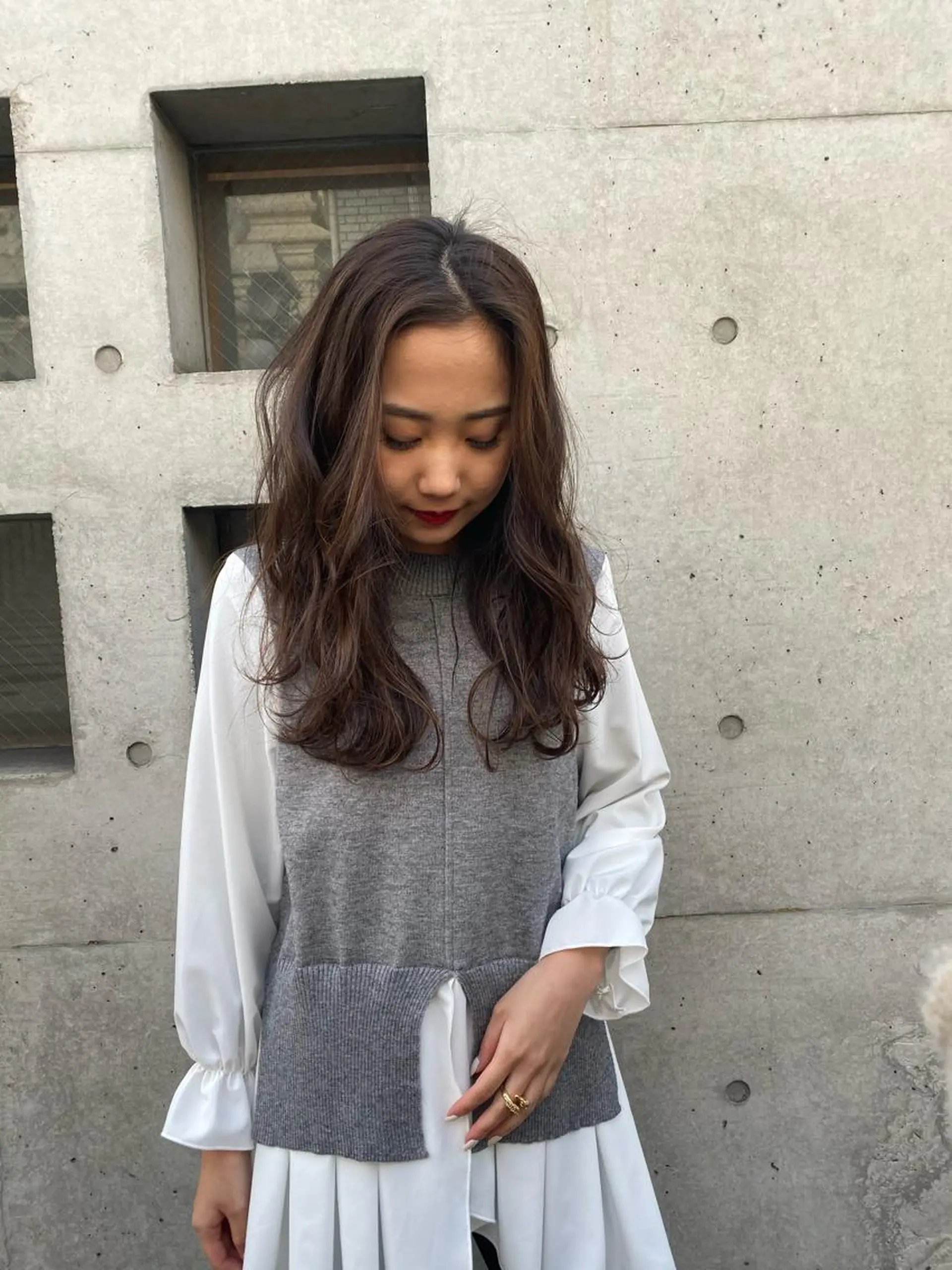 ロング カラー La  SHE's 天王寺店所属・マルヤマ リナのマツエク・マツパデザイン