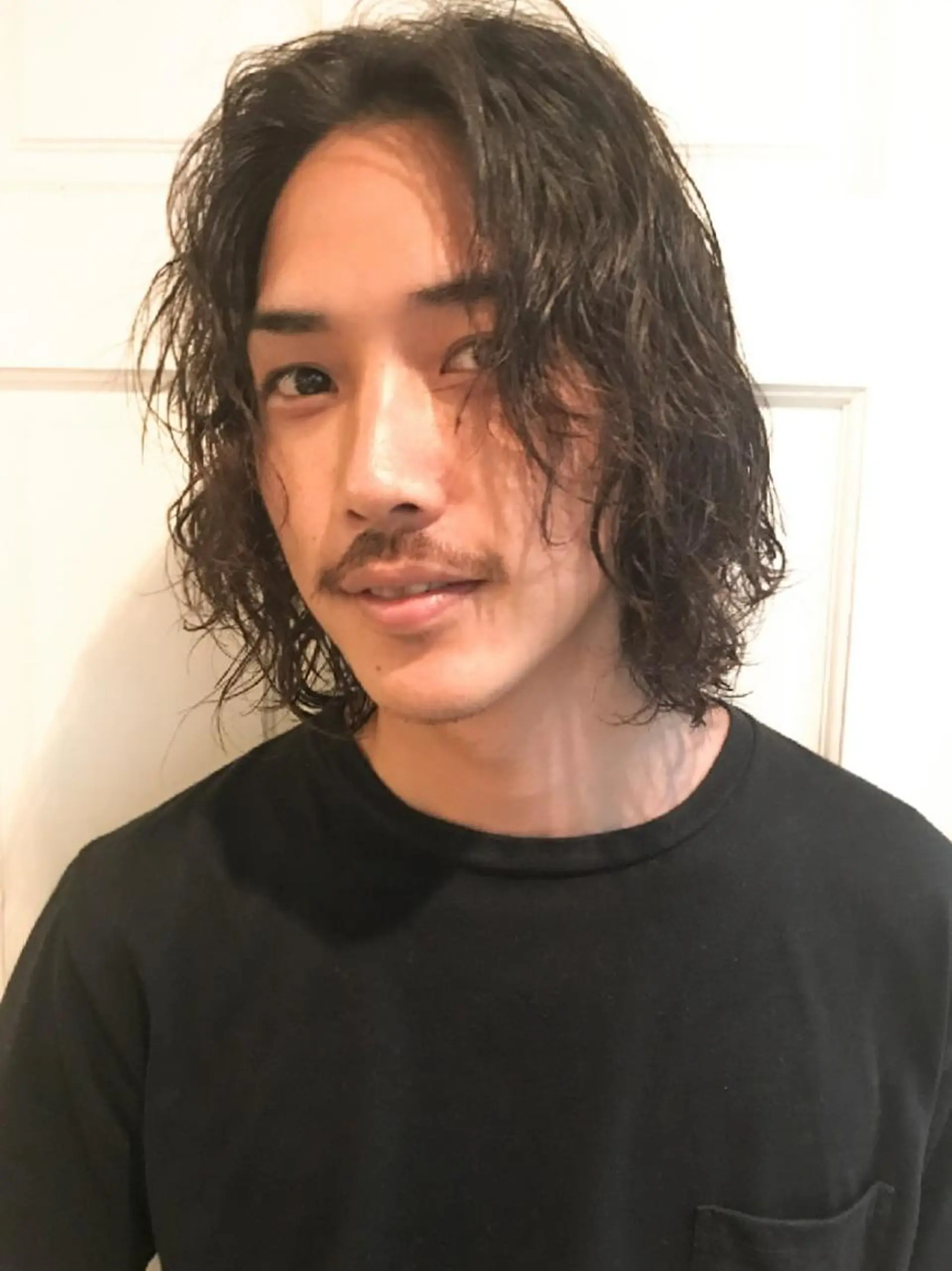 カラー メンズ パーマ ミディアム HAIR WORKS HELM所属・ショート✨ボブ✨代表 新田見美仁のヘアスタイル