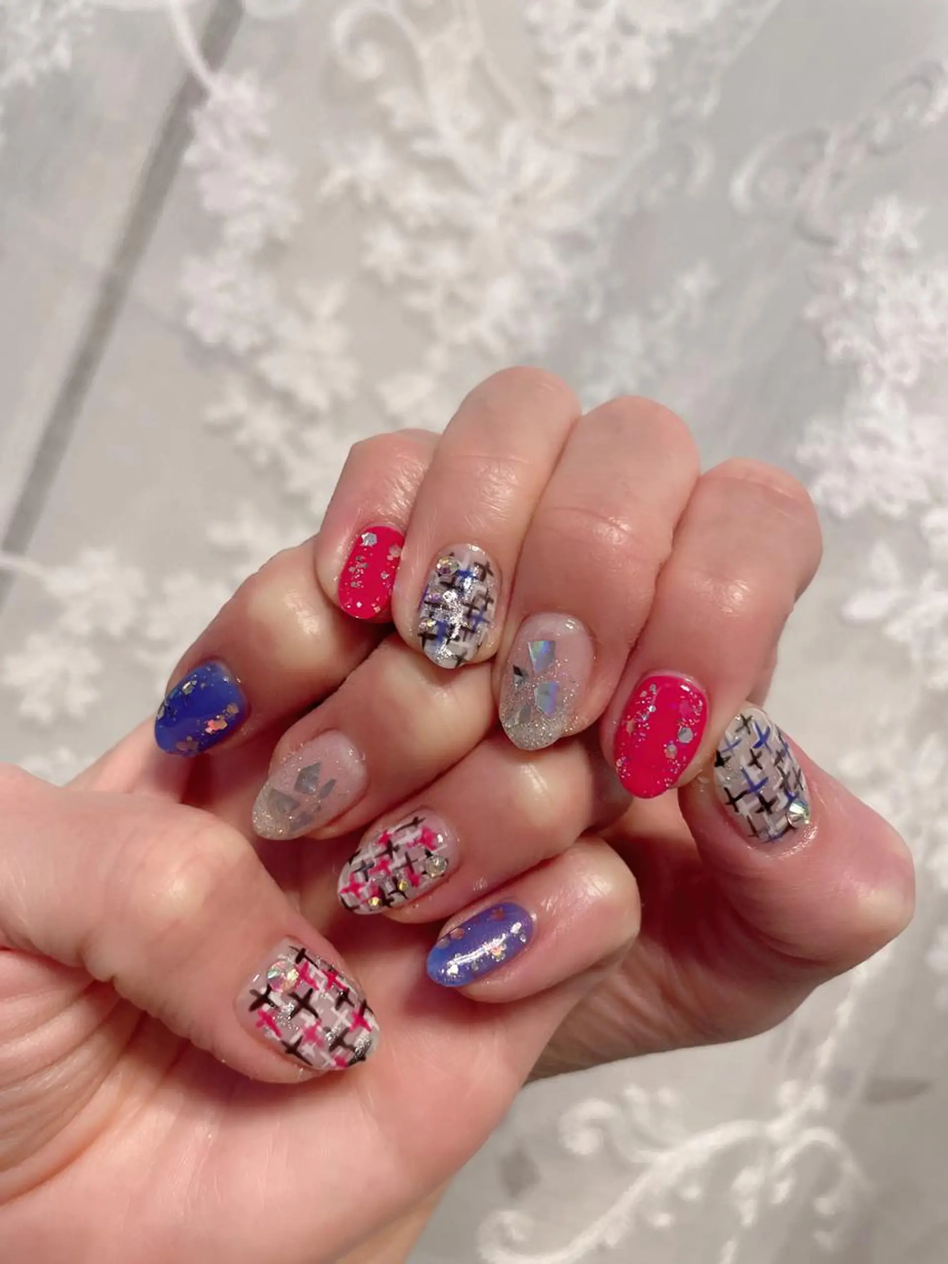 ネイル 森田(傅) 霞のネイルデザイン