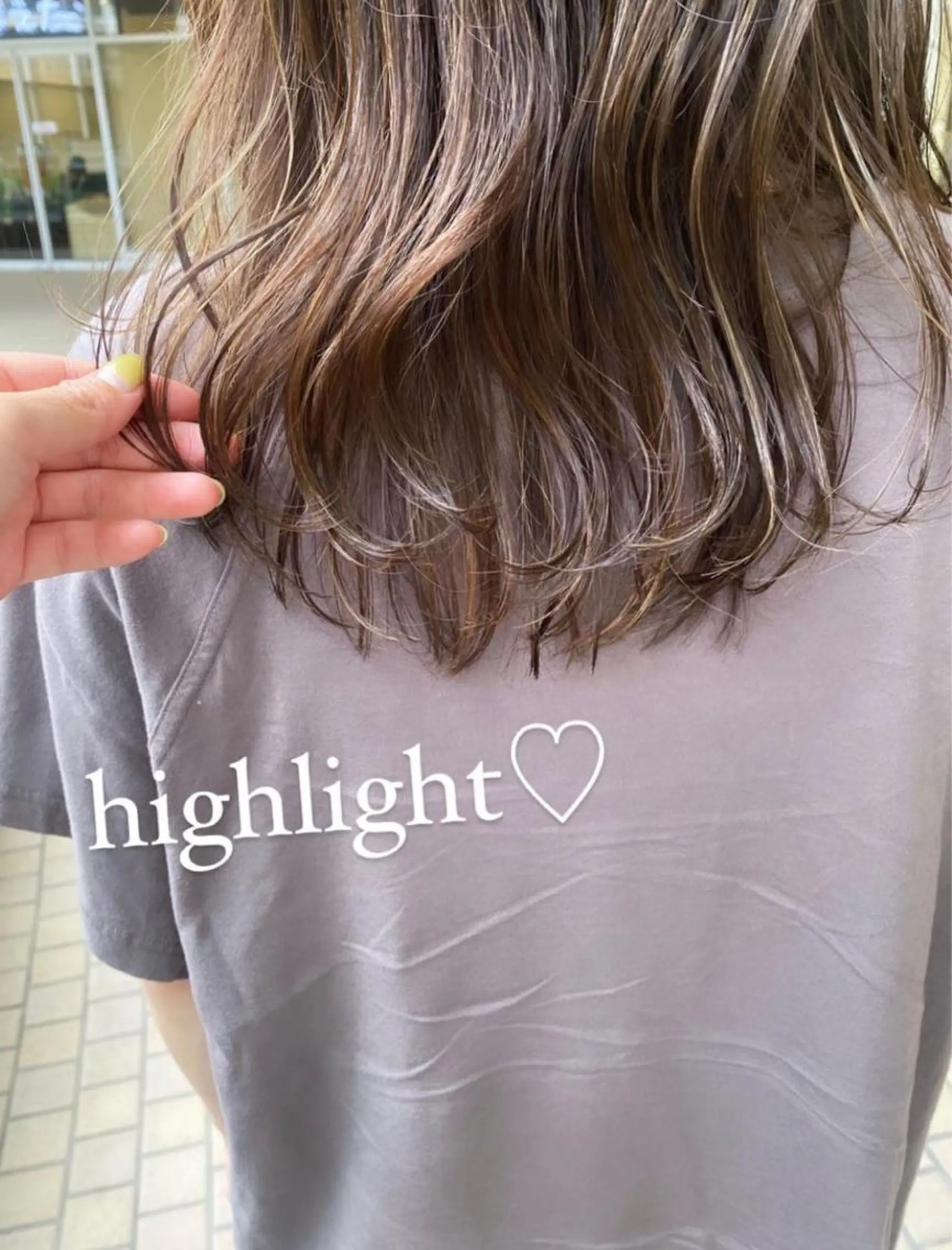 カラー K-two 谷町店所属・K-two谷町❄️ hinaのヘアスタイル