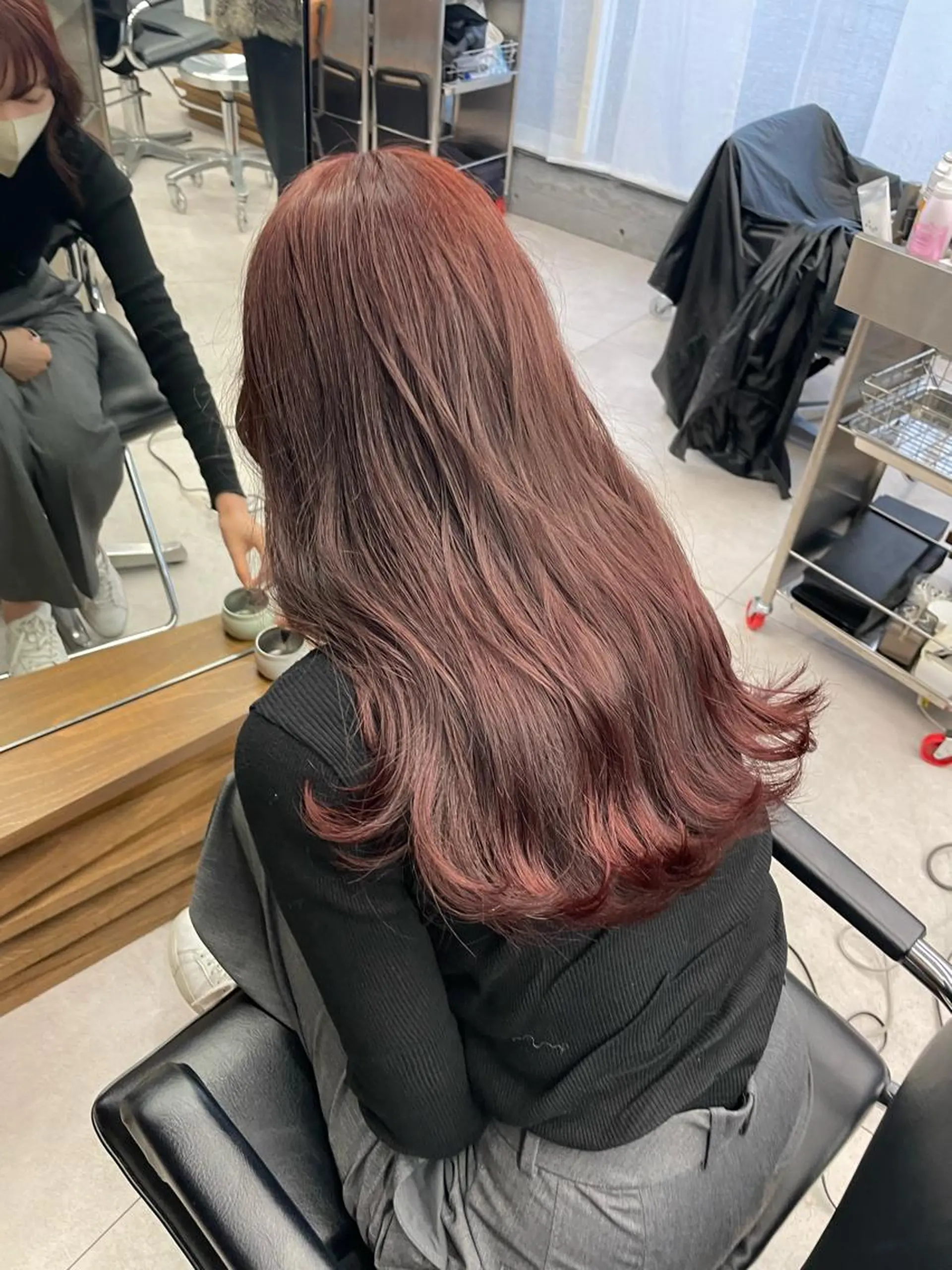 ロング カラー ヘアカラー トリートメント NNN(スリーエヌ)所属・yuina 【NNN】のヘアスタイル