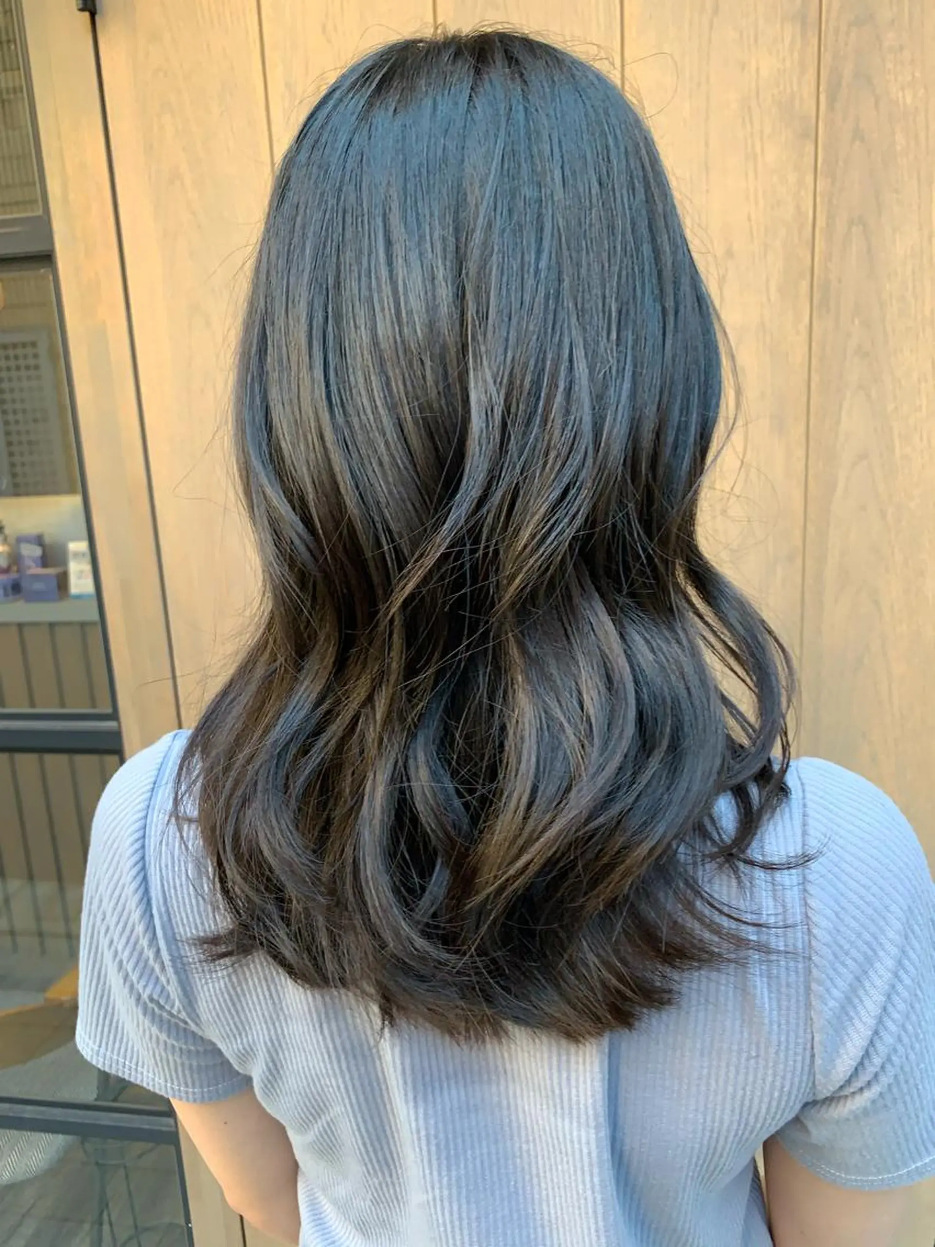 セミロング カット ヘアカラー トリートメント 🌟大切な前髪🌟 吉田こいちのヘアスタイル