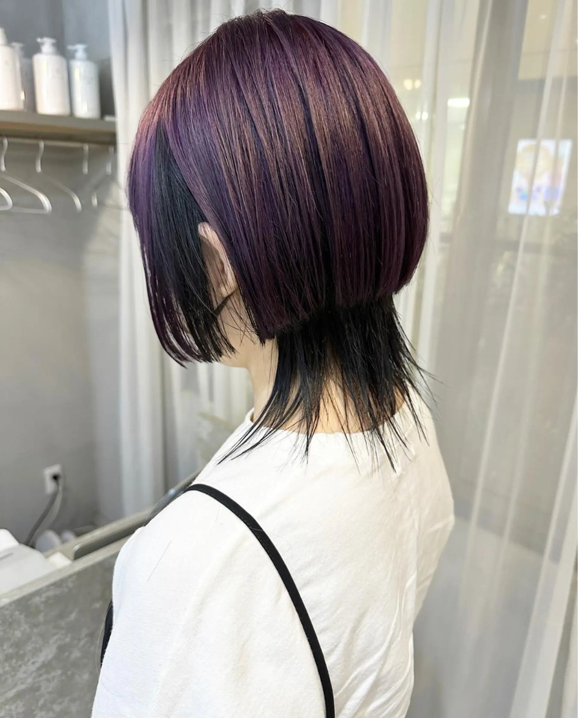 ショート カラー カット ヘアカラー トリートメント THE MAISONのヘアスタイル