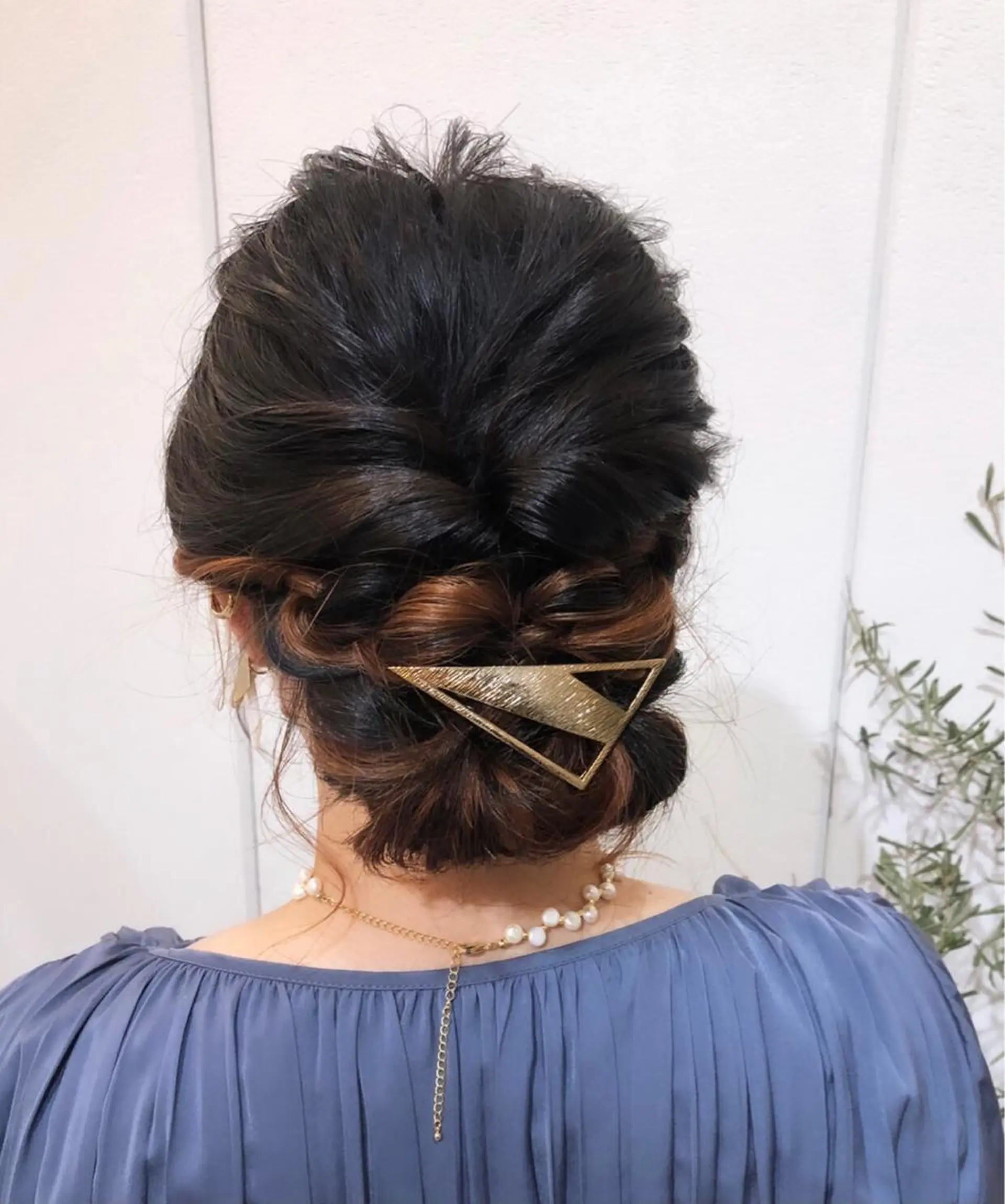 ミディアム カラー ヘアアレンジ 関谷 あいみのヘアスタイル