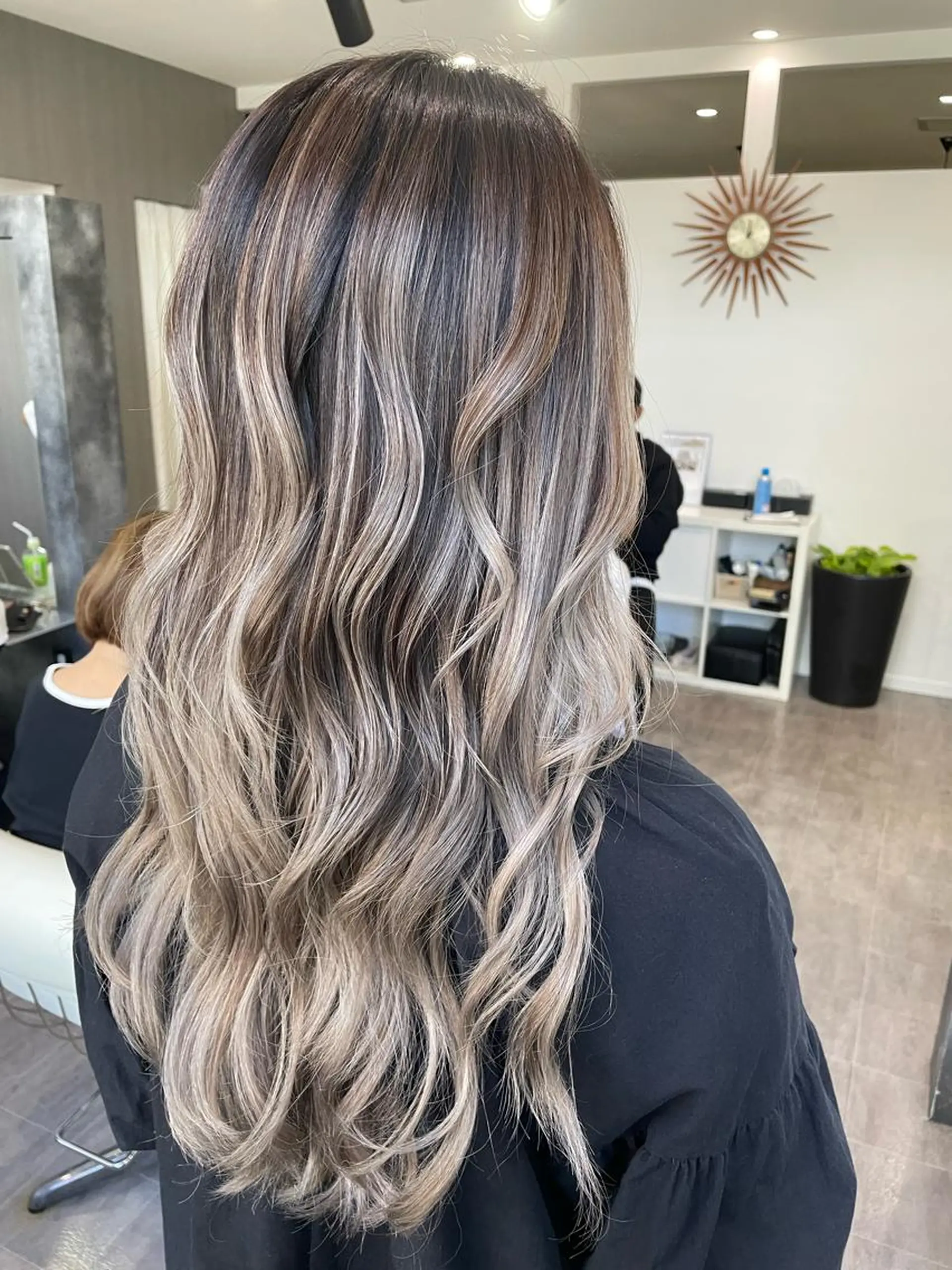 ロング カラー ヘアアレンジ be flot所属・髪質改善/大阪守口市 🐣Ria‪🐣のヘアスタイル