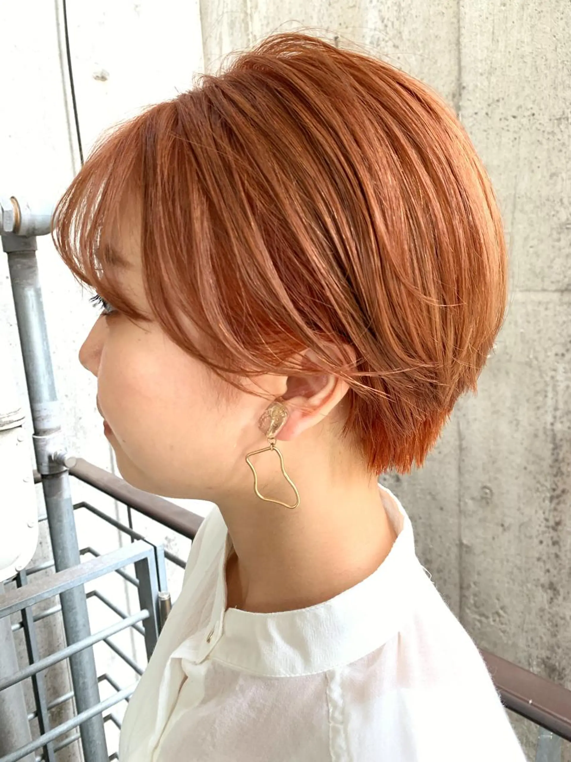 ショート ヘアカラー フリーランス　美容師 cayocoのヘアスタイル