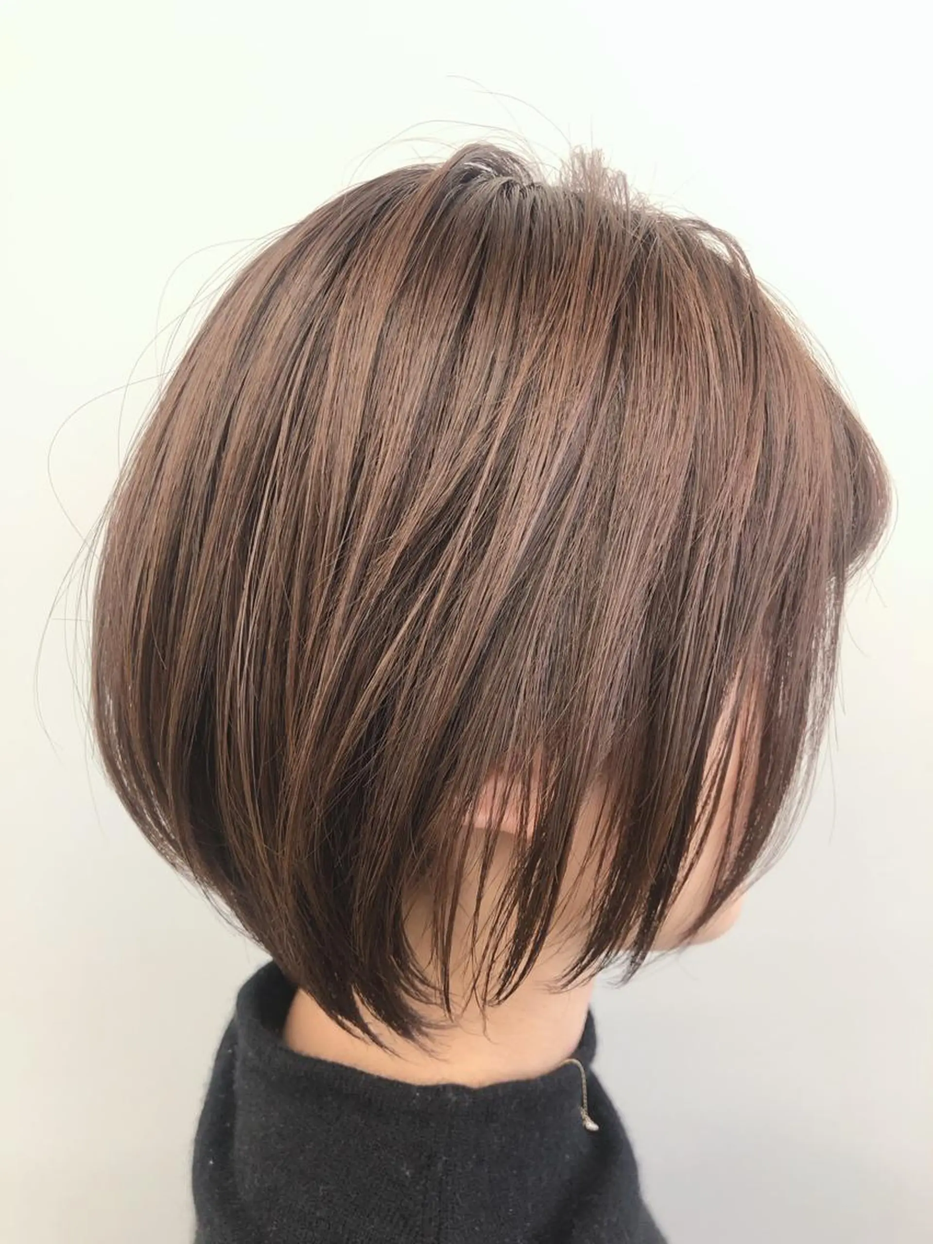 ショート カラー ショートボブ ブラウンカラー ショコラブラウン ボブ ショートヘア 代表　YUKI ☆のヘアスタイル