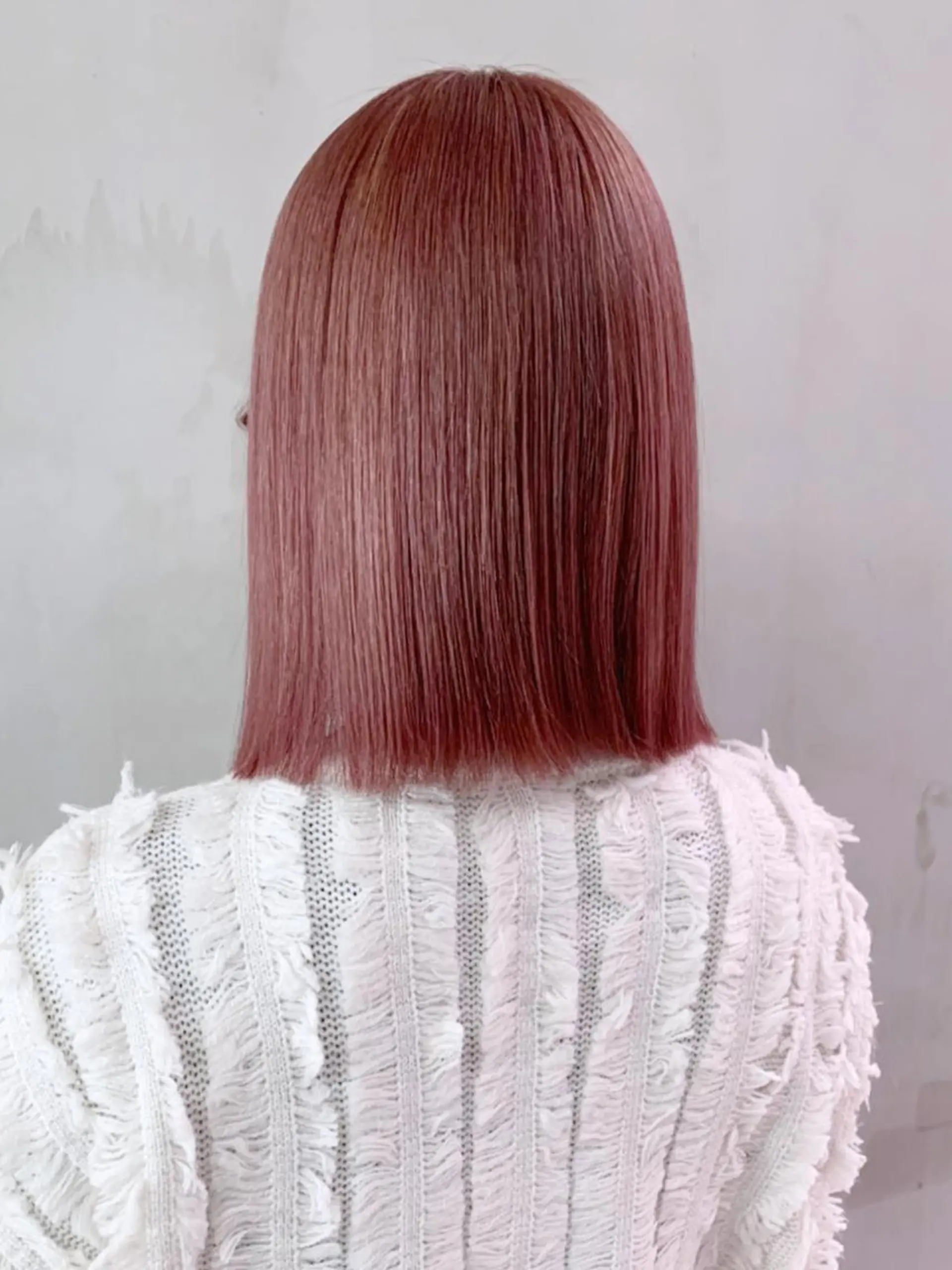 ミディアム カラー パーマ ヘアアレンジ ラベンダーカラー ピンクカラー ピンクラベンダー ITbyALBUM 浦和店のヘアスタイル