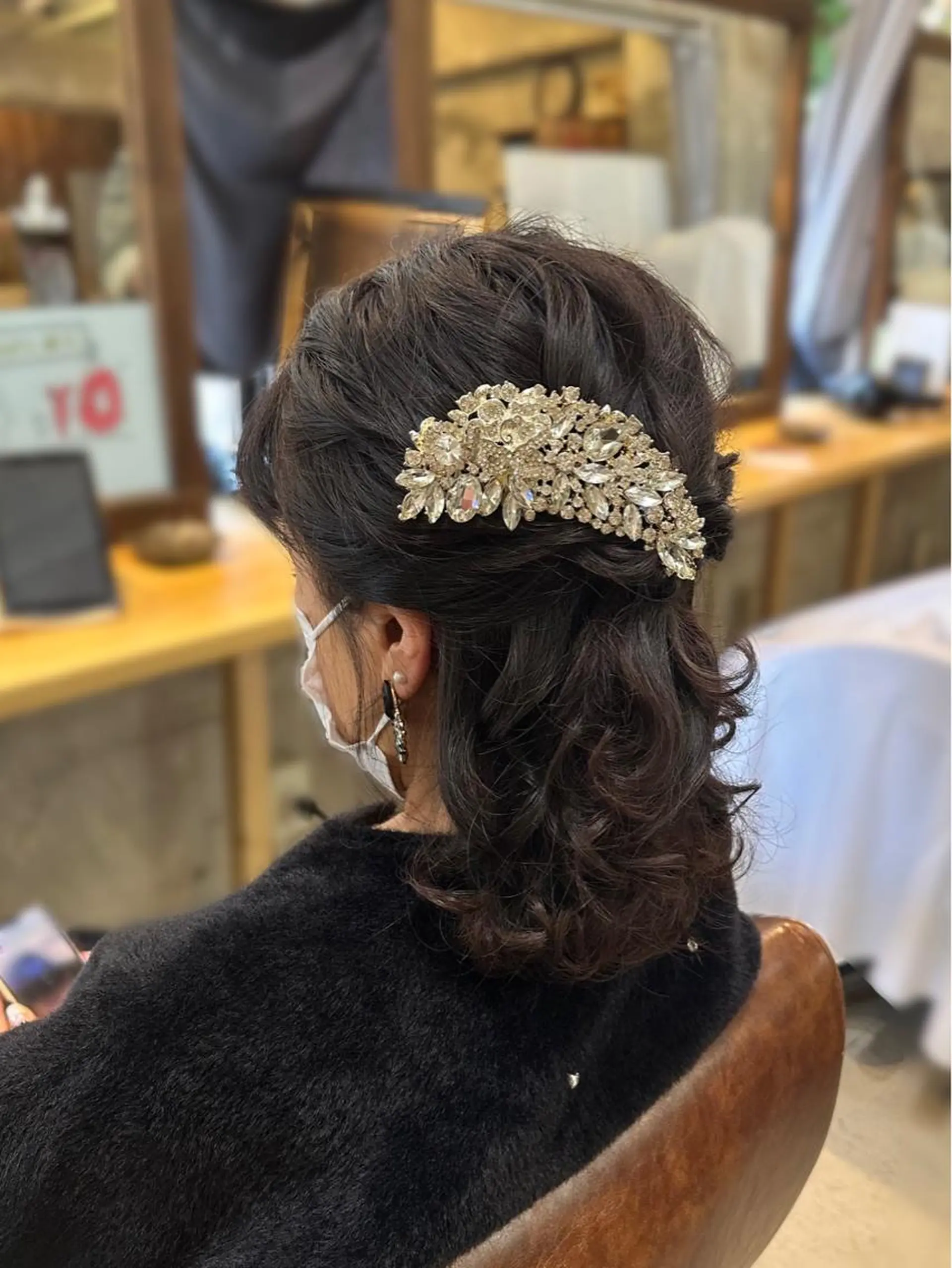 ミディアム ヘアアレンジ ヘアセット Hair Atelier P's 【ピース】所属・Kaori / P’s 渋谷のヘアスタイル