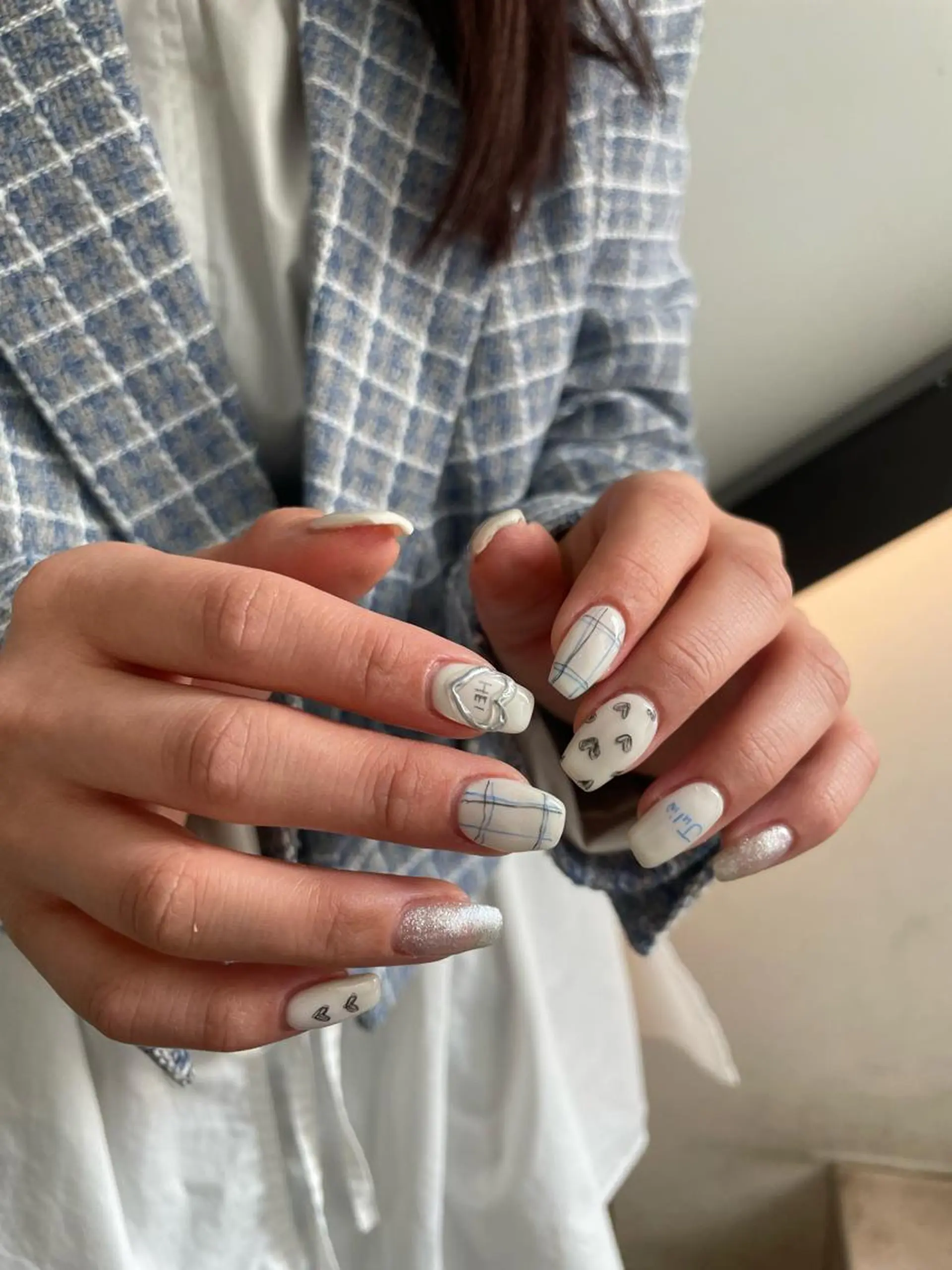 ネイル ハンドネイル 【淡色color/ nail】maikoのネイルデザイン