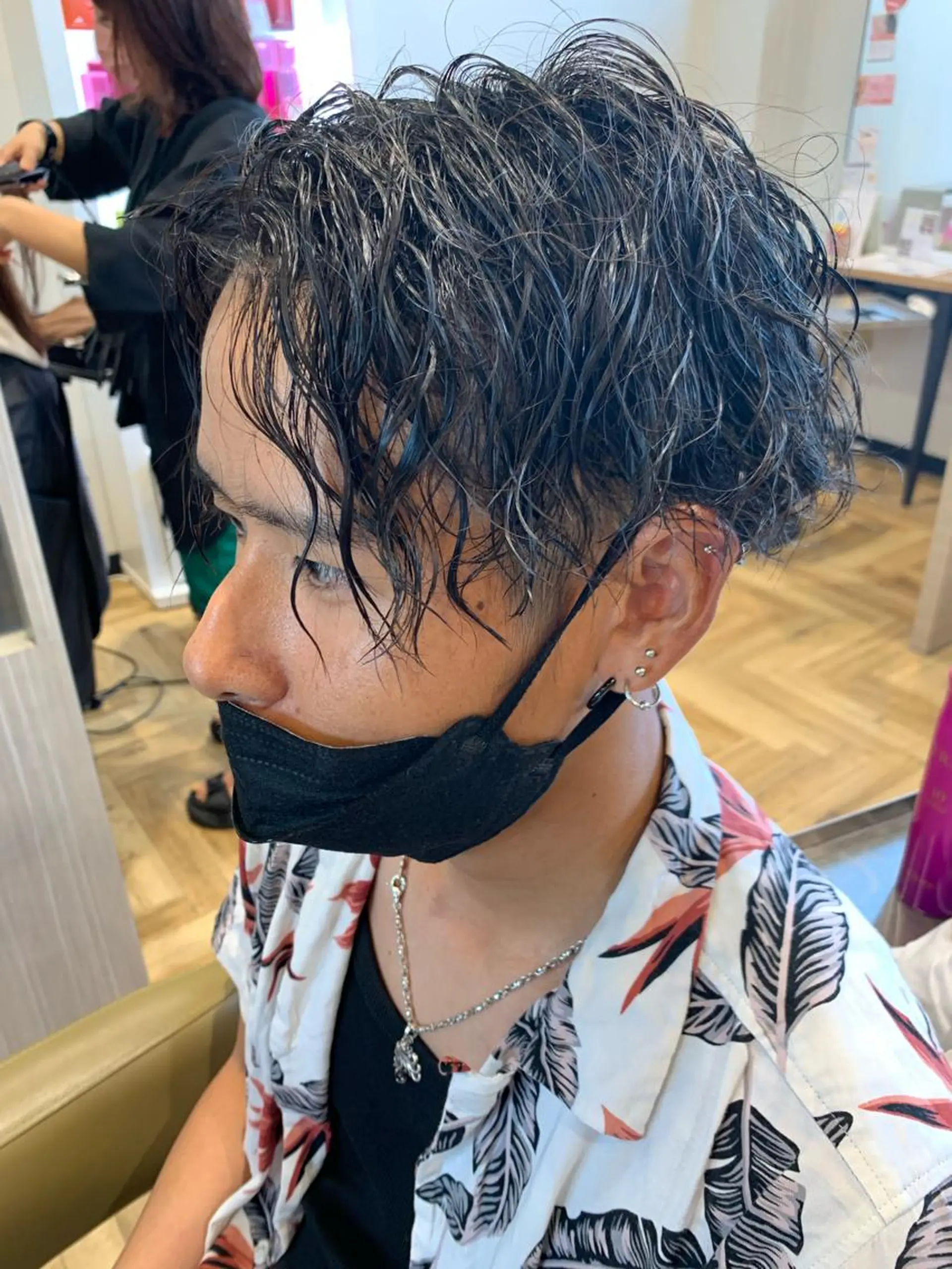 パーマ メンズ カット パーマ RAY+beauty 安藤優樹のヘアスタイル