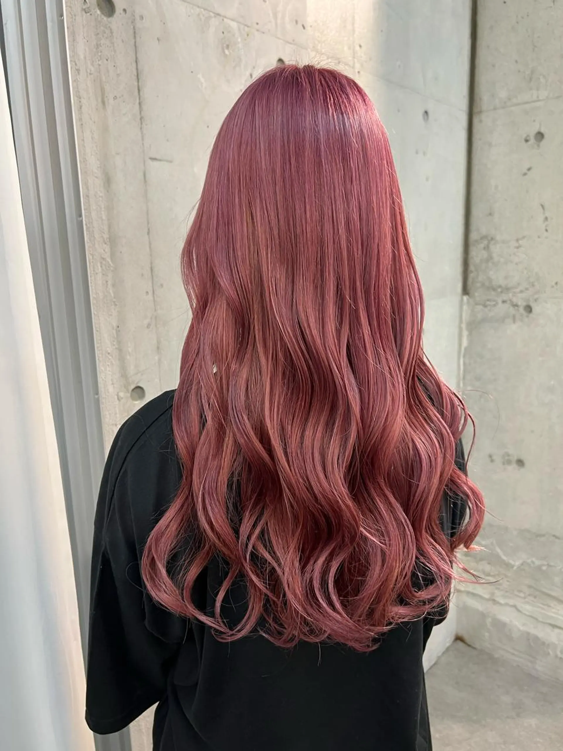 ロング カラー ピンクカラー ヘアカラー Ayaka🩰🎀 ガーリー/暖色♡のヘアスタイル