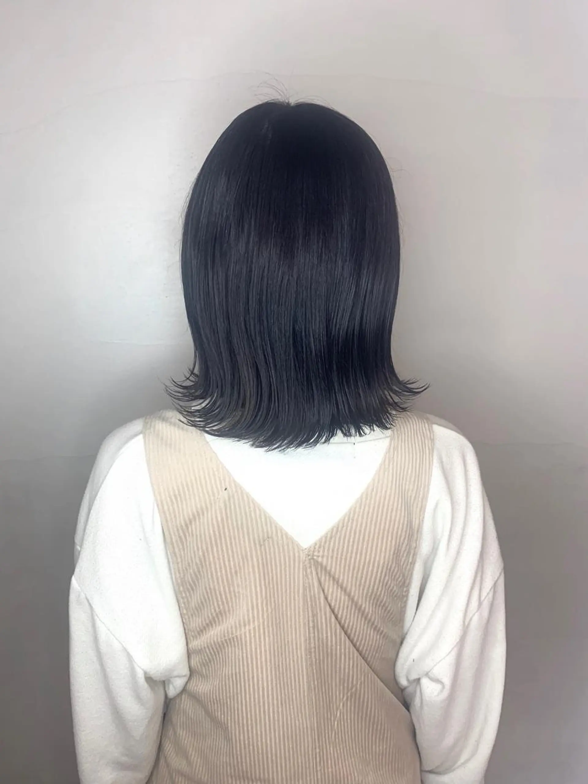 ミディアム カラー バイオレットカラー 田中大星 /ボブ 縮毛矯正のヘアスタイル