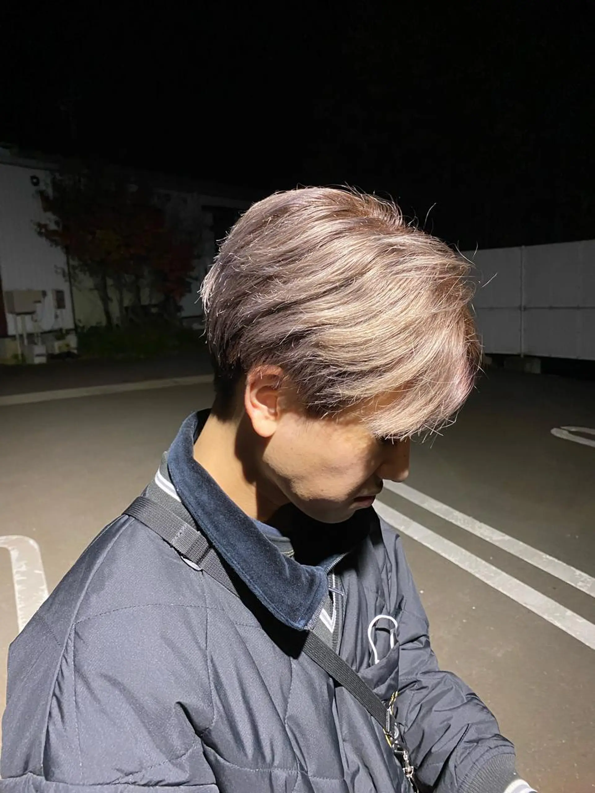 カラー メンズ ❣️韓国レイヤー ❣️渡部晃輝のヘアスタイル
