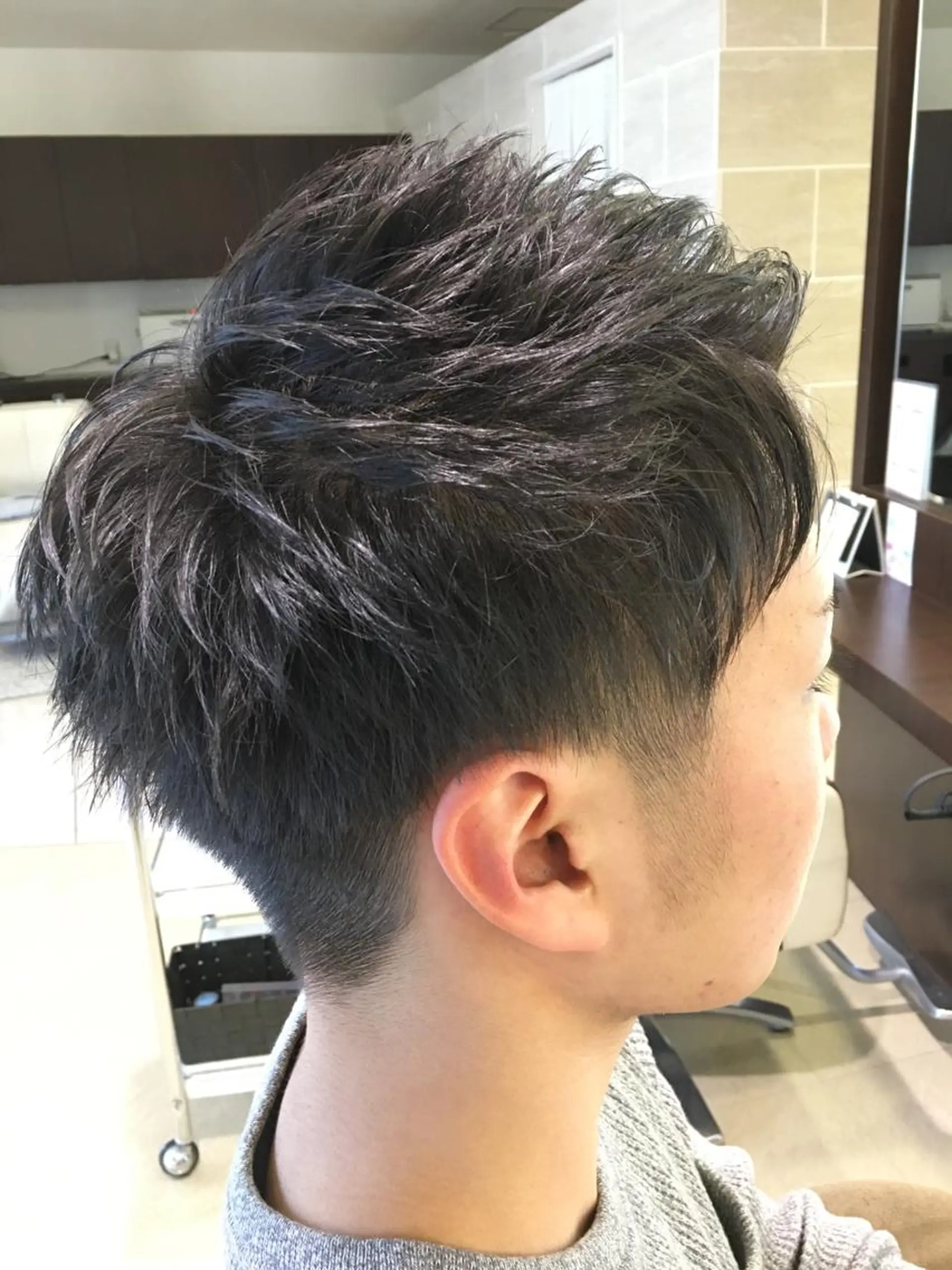 メンズ カット 伊藤 元気のヘアスタイル