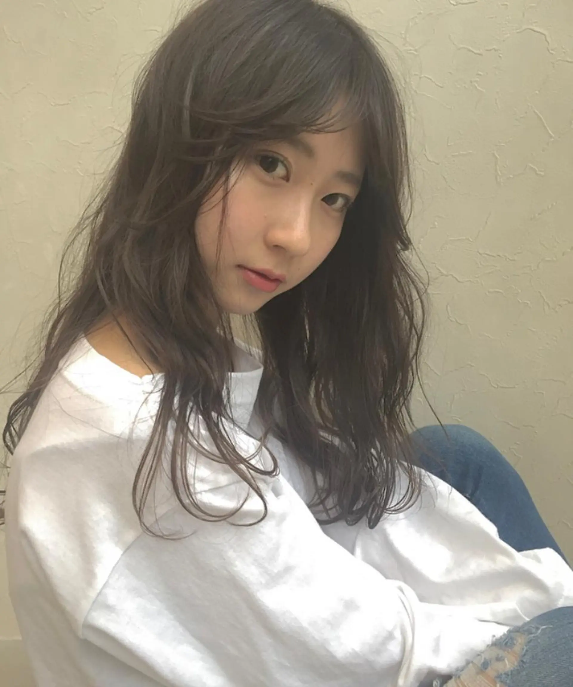 ロング カラー nakahara madokaのヘアスタイル