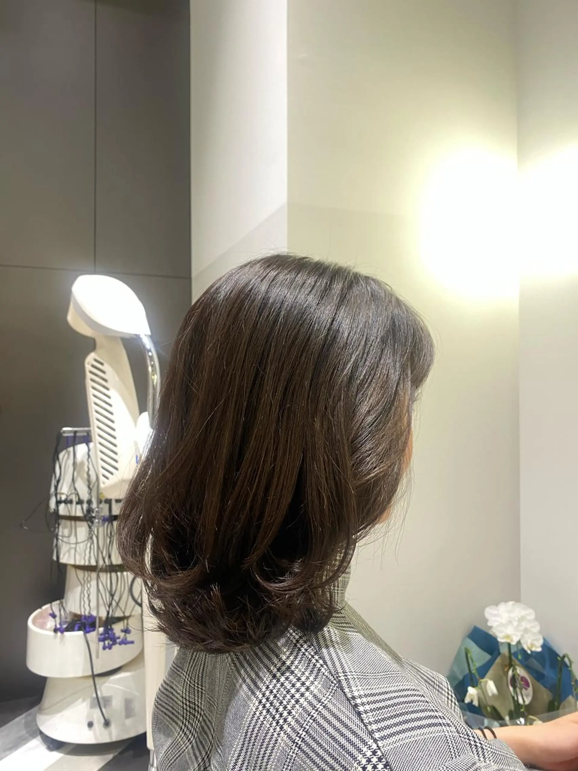 ミディアム カラー ヘアカラー トリートメント ヘッドスパ ✨あなたのお悩み解消 美容師✨TOMOKAのヘアスタイル