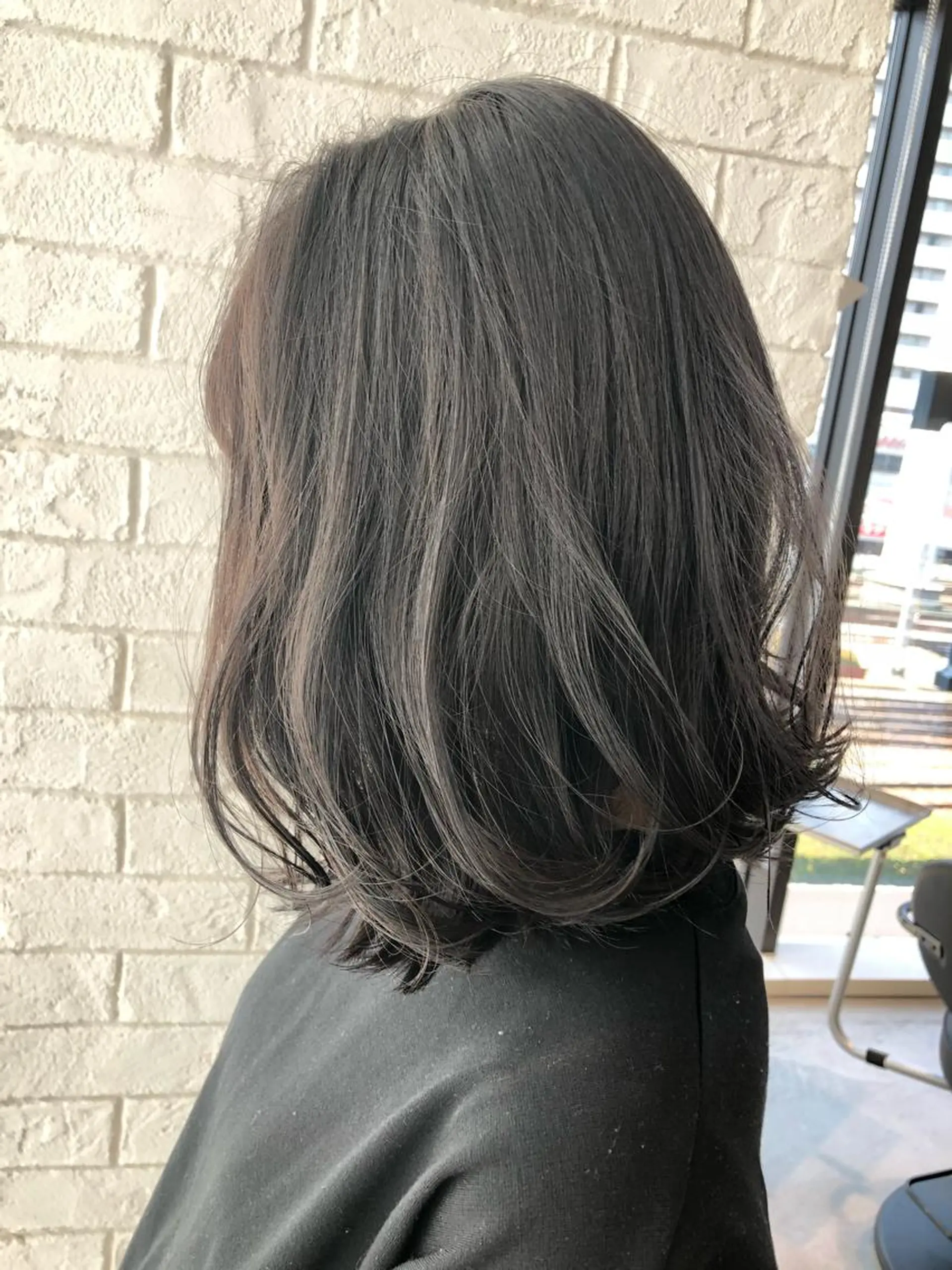 ミディアム カラー アッシュ アッシュグレー アッシュグレージュ グレージュ OTAKU HAIR STUDIO所属・shin✨今月注目✨ スタイリスト（急募）のヘアスタイル