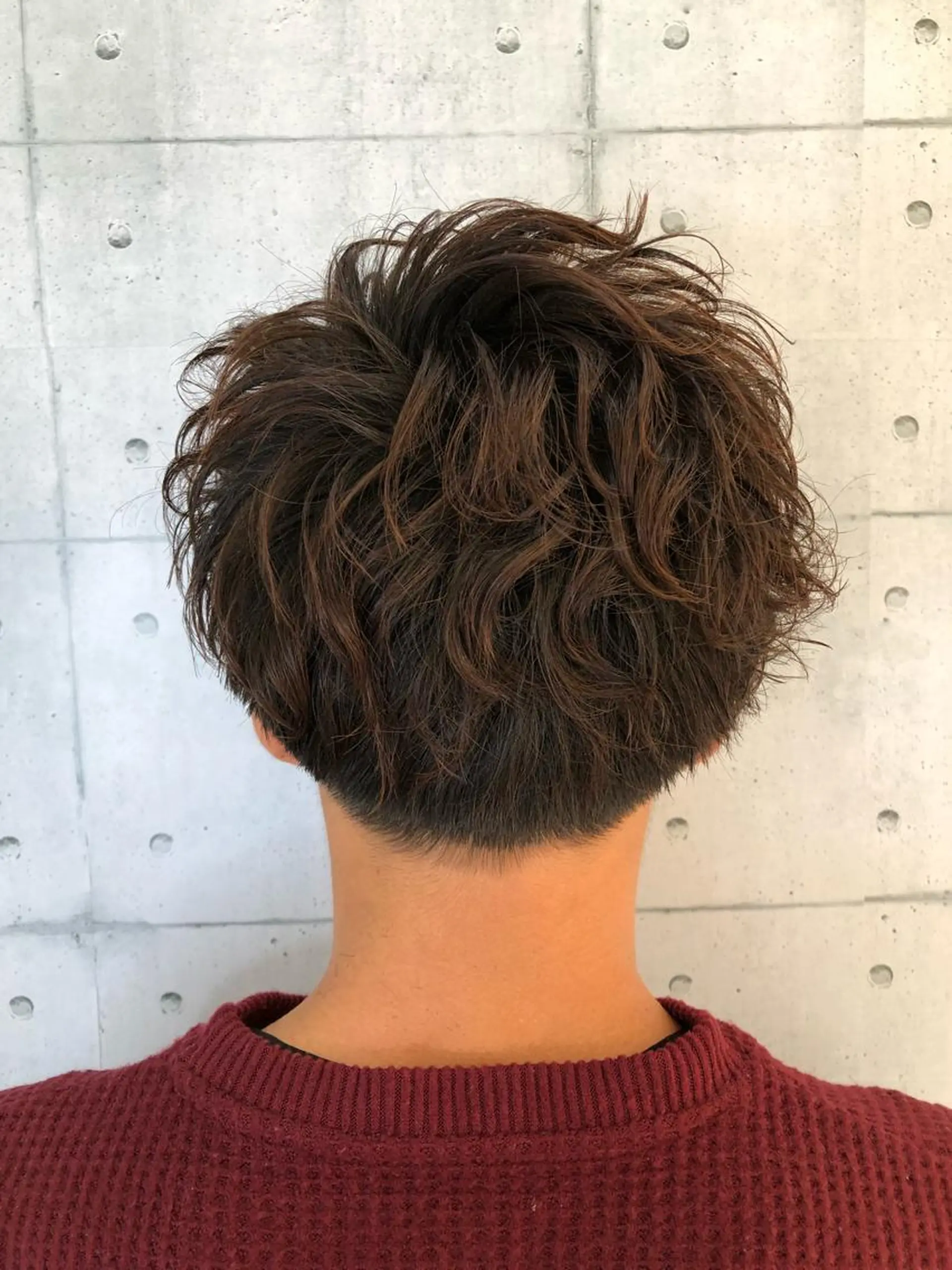 ショート パーマ メンズ 北脇 健治のヘアスタイル