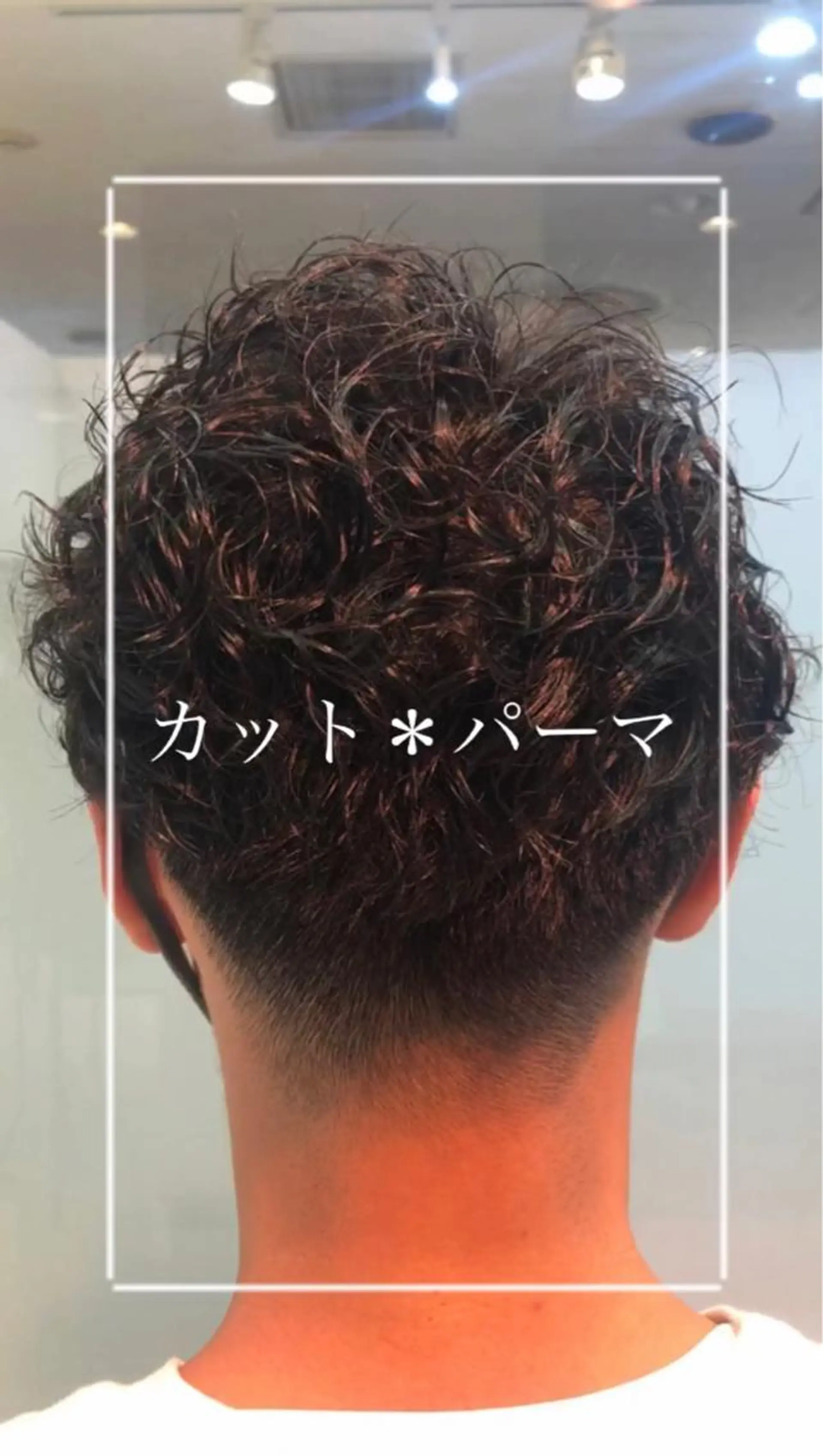 パーマ メンズ 艶質改善/縮毛矯正 ササキナツミのヘアスタイル