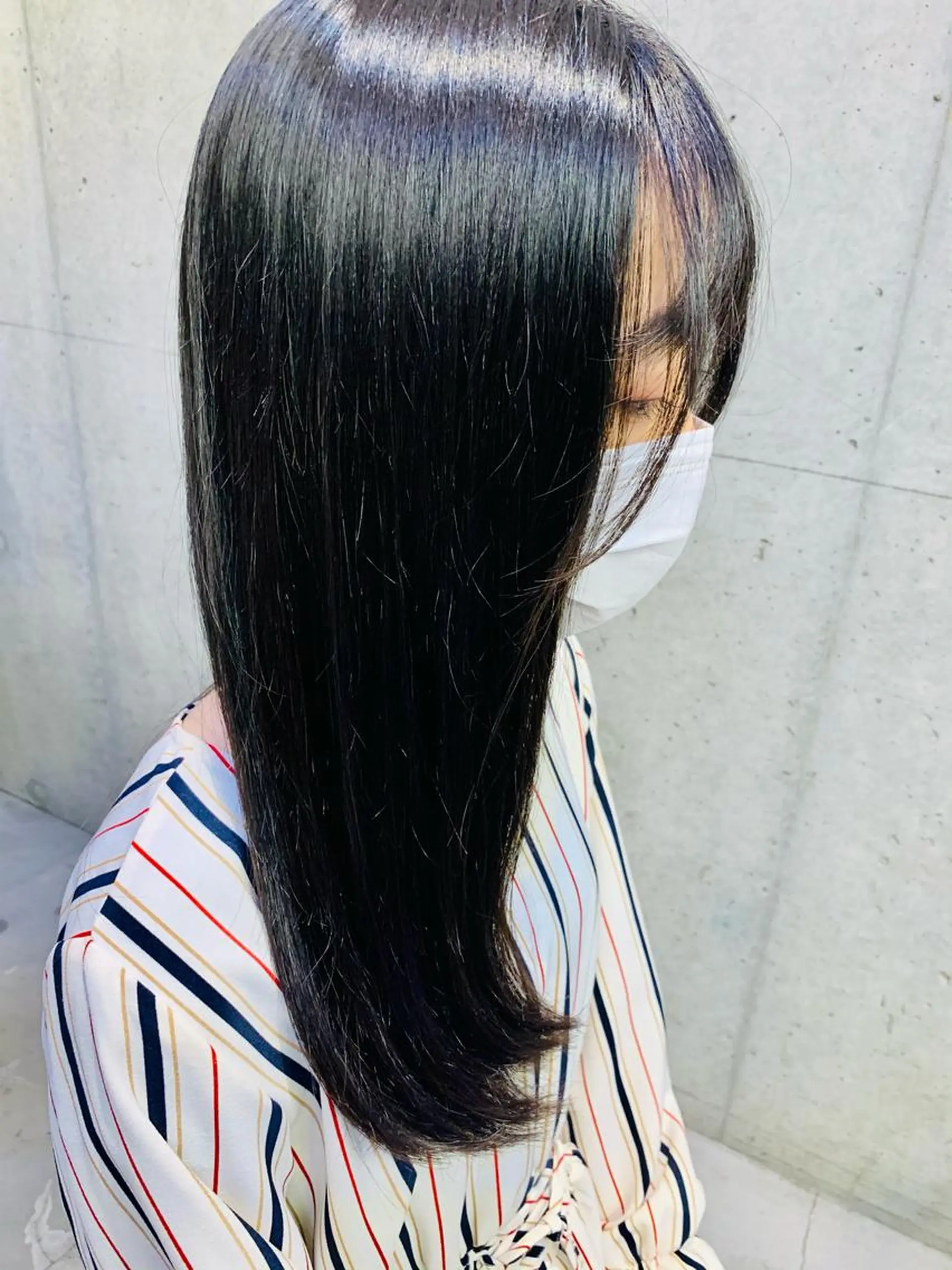 ロング カラー パーマ ラニティック所属・田辺 東陽のヘアスタイル