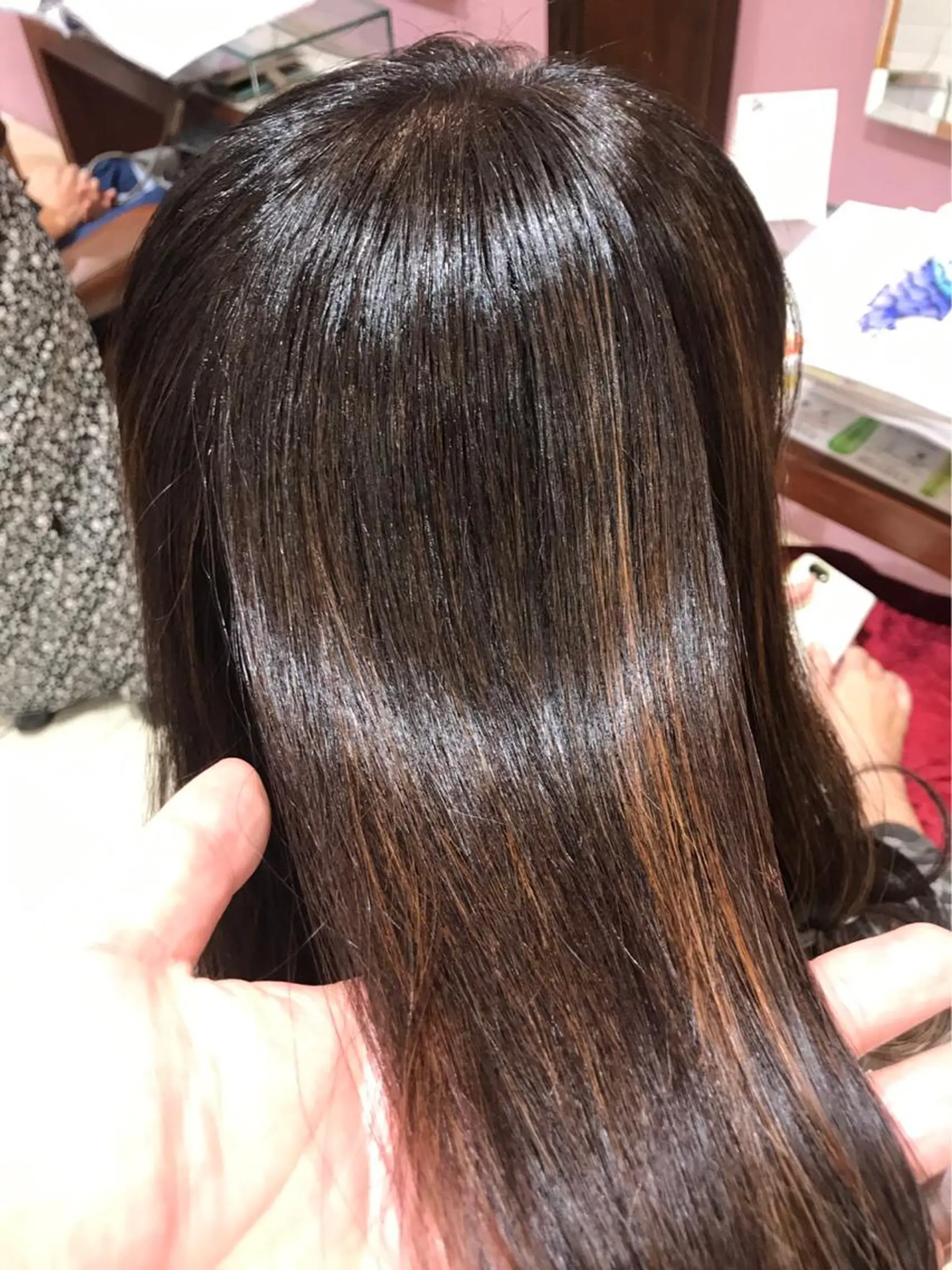 ロング 髪質改善 トリートメント 大阪長居🌱野見山 卓也のヘアスタイル