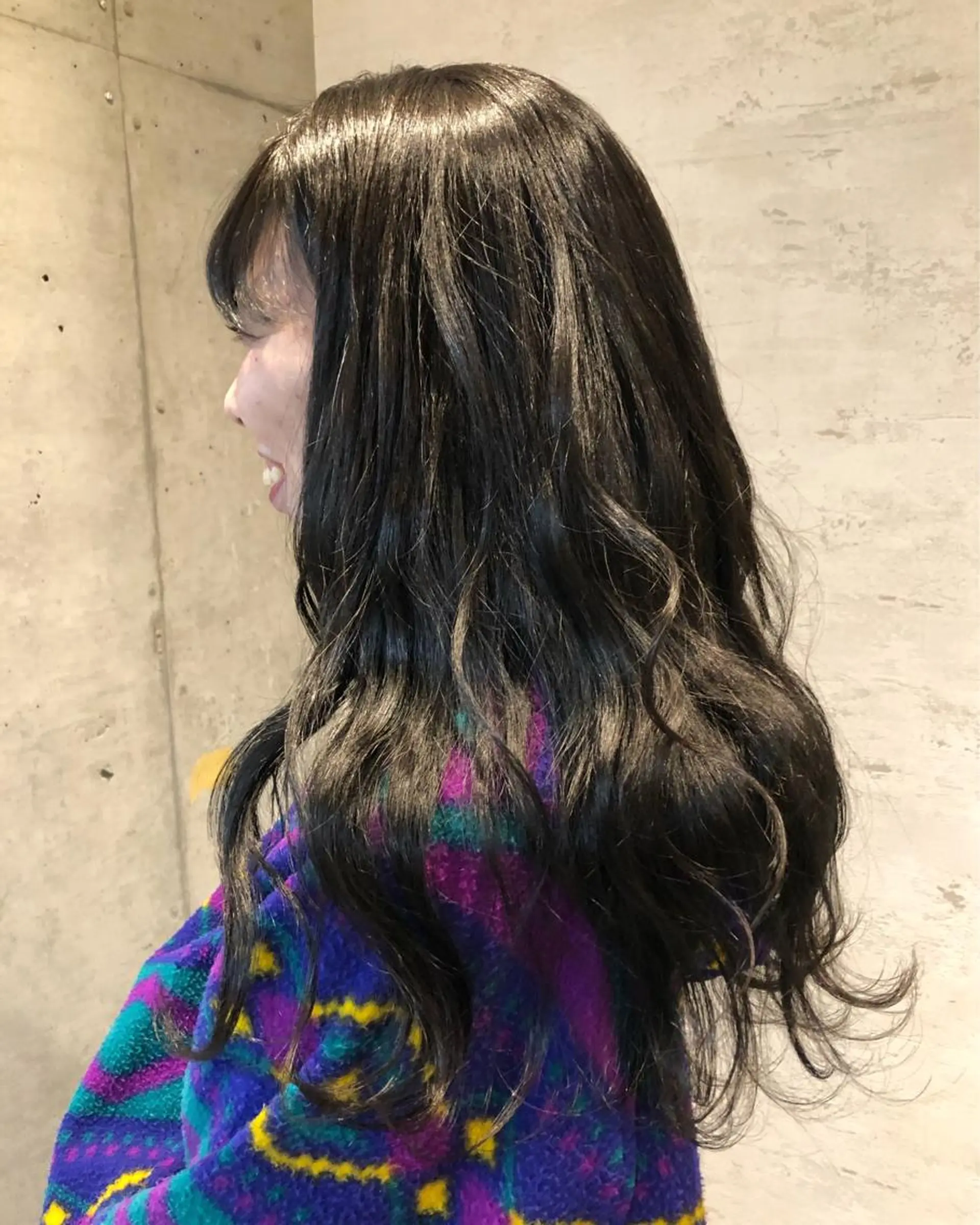 ロング カラー 女性に人気♪ はやしほのかのヘアスタイル
