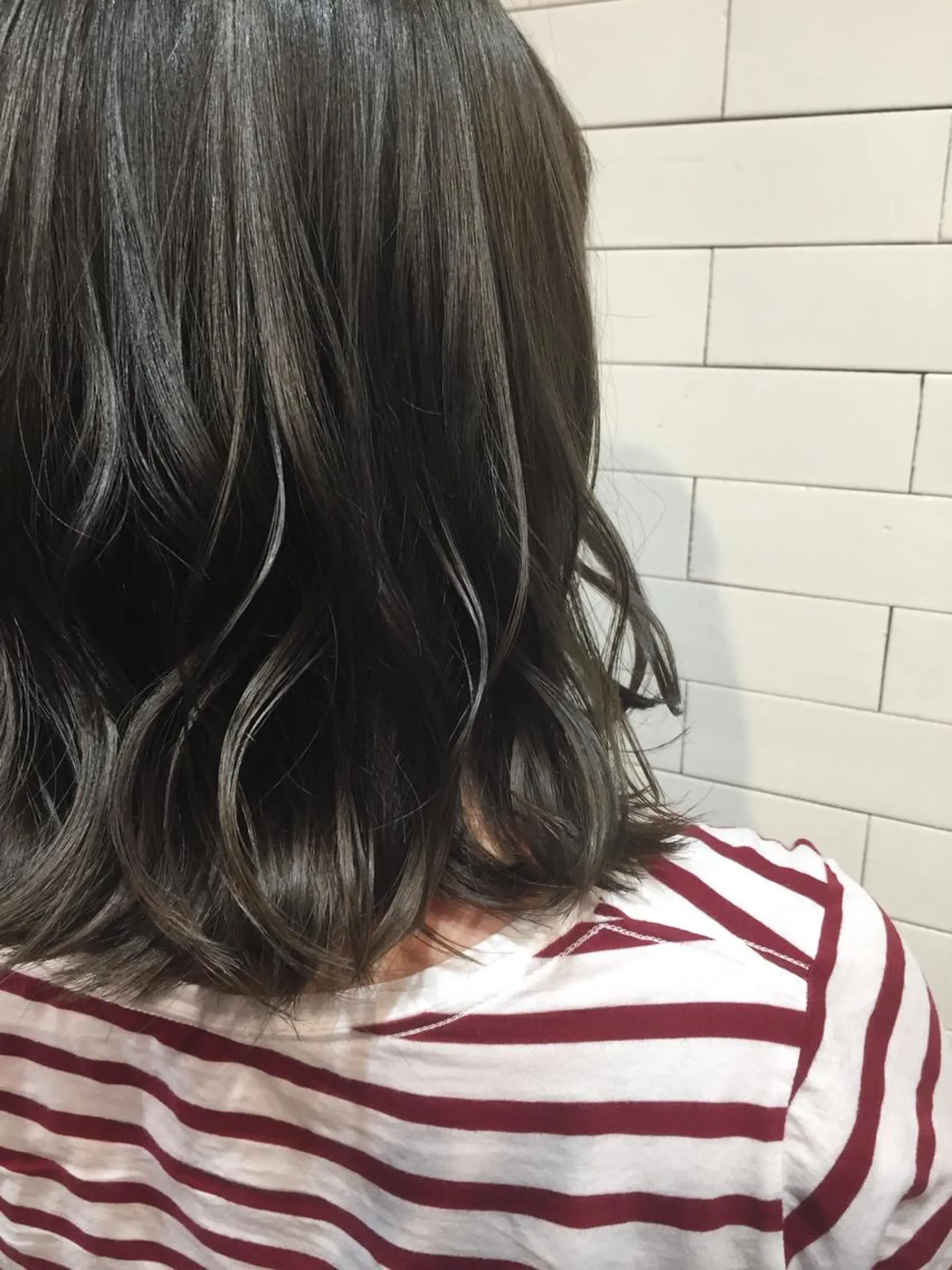 ミディアム カラー トップスタイリスト 👑田添幹宜のヘアスタイル