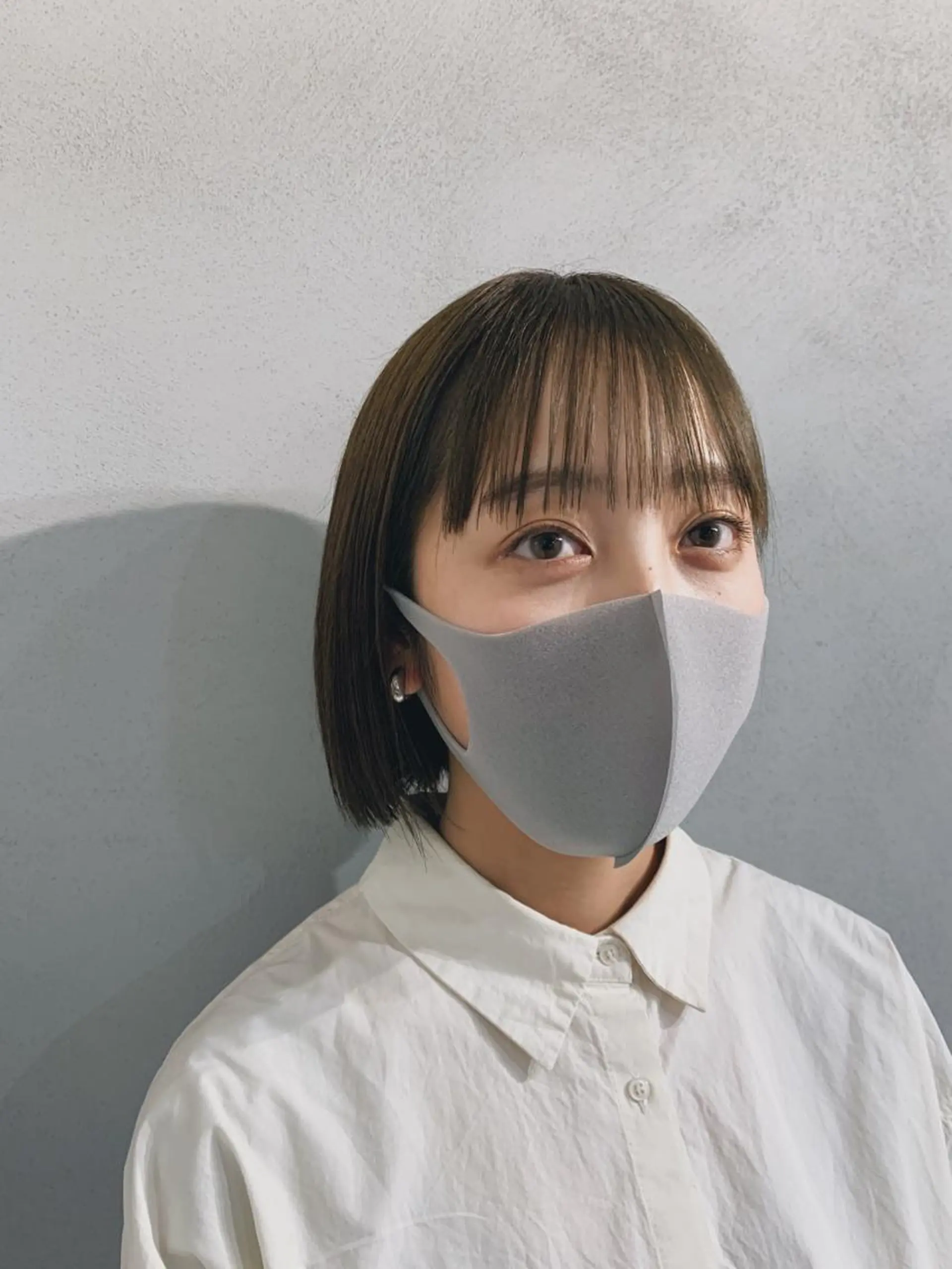 ショート カラー ボブパーマコテ巻き風 パーマNo1深江秀平のヘアスタイル