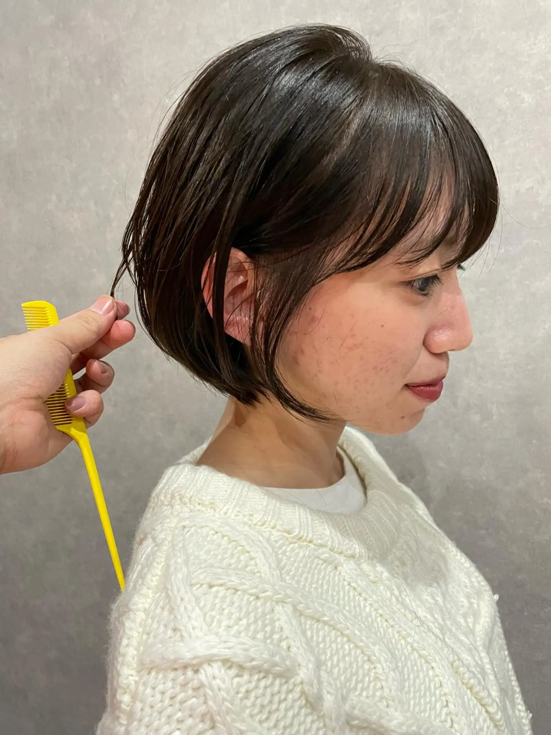 ショート カット ヘアカラー 河原 亮のヘアスタイル
