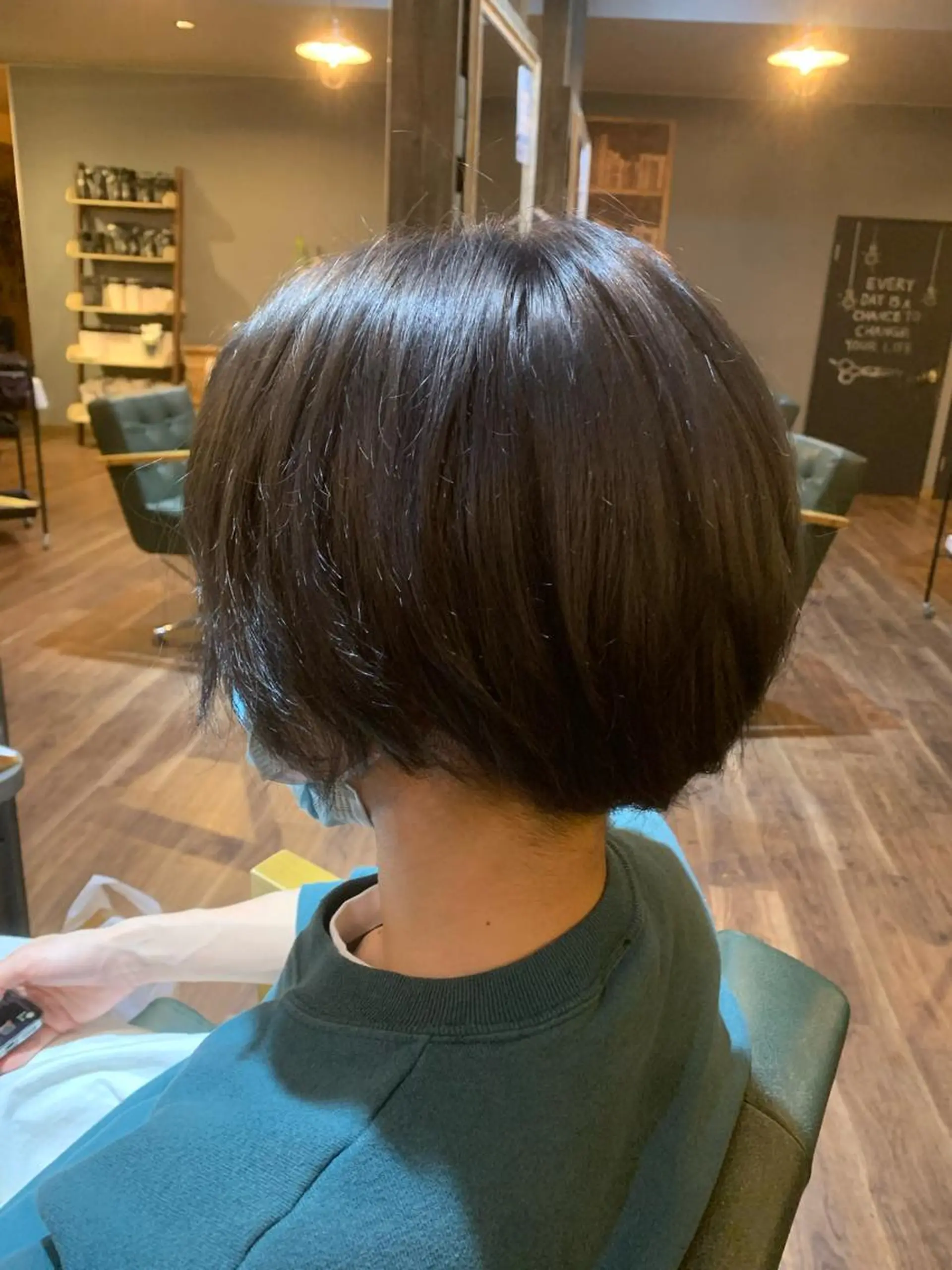 ショート カラー メンズ ヘアカラー トリートメント Hair design D.(ヘアデザインディードット)所属・河村 健太のヘアスタイル