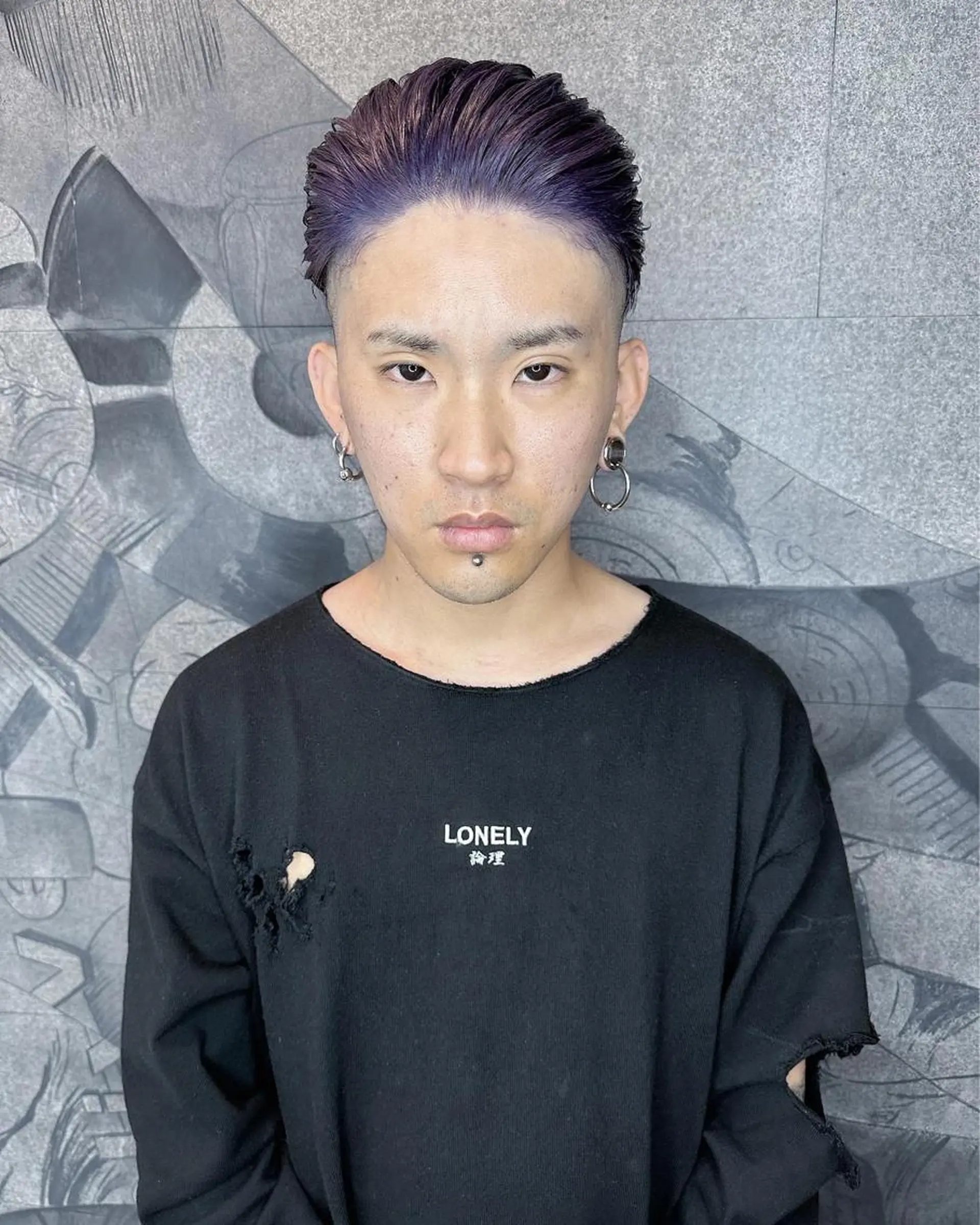カラー メンズ ヘアカラー AIRI 🐈‍⬛のヘアスタイル