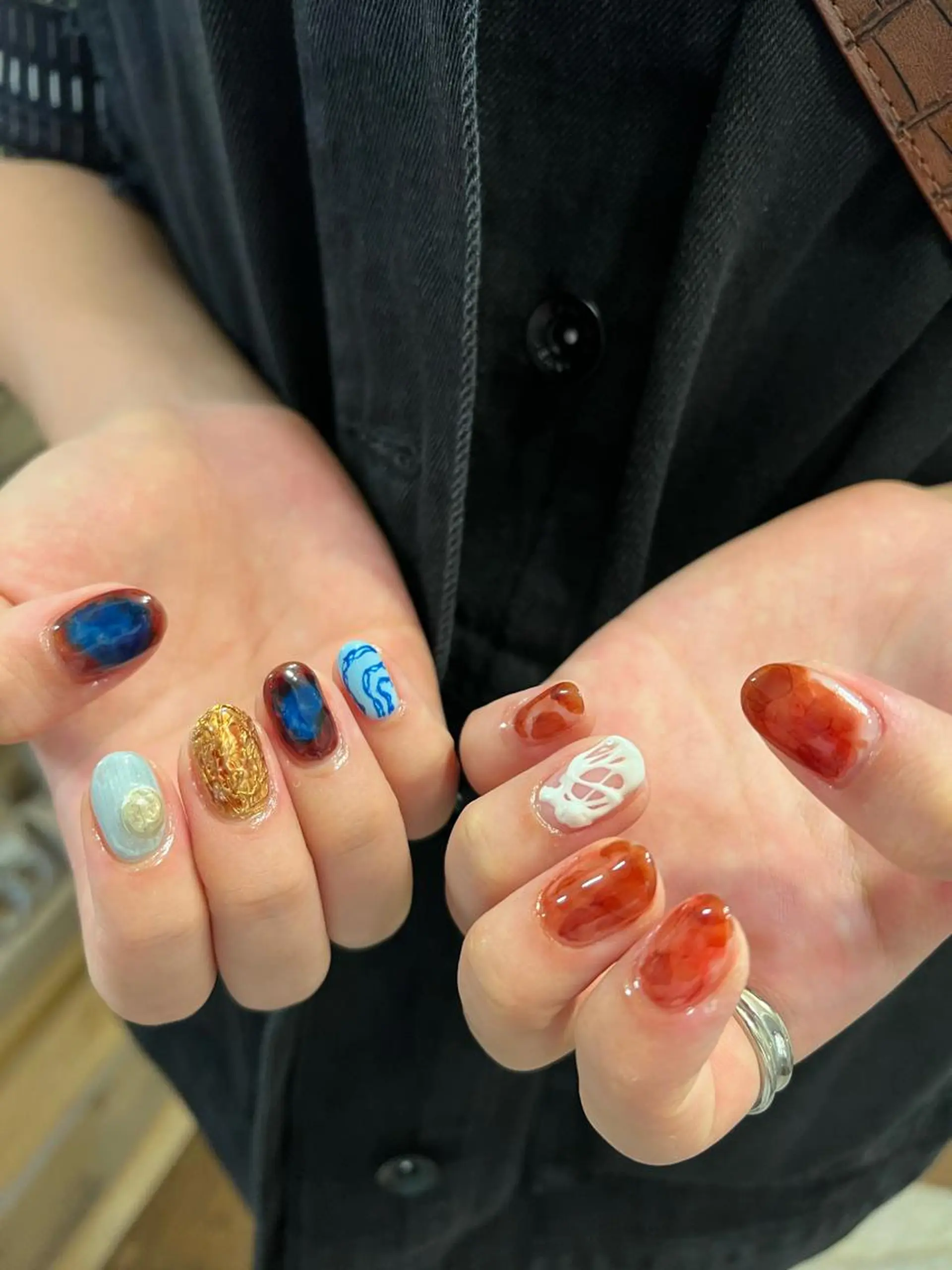 ネイル ハンドネイル フットネイル ハンドケア Nes.Nail所属・Miyagi Asamiのネイルデザイン