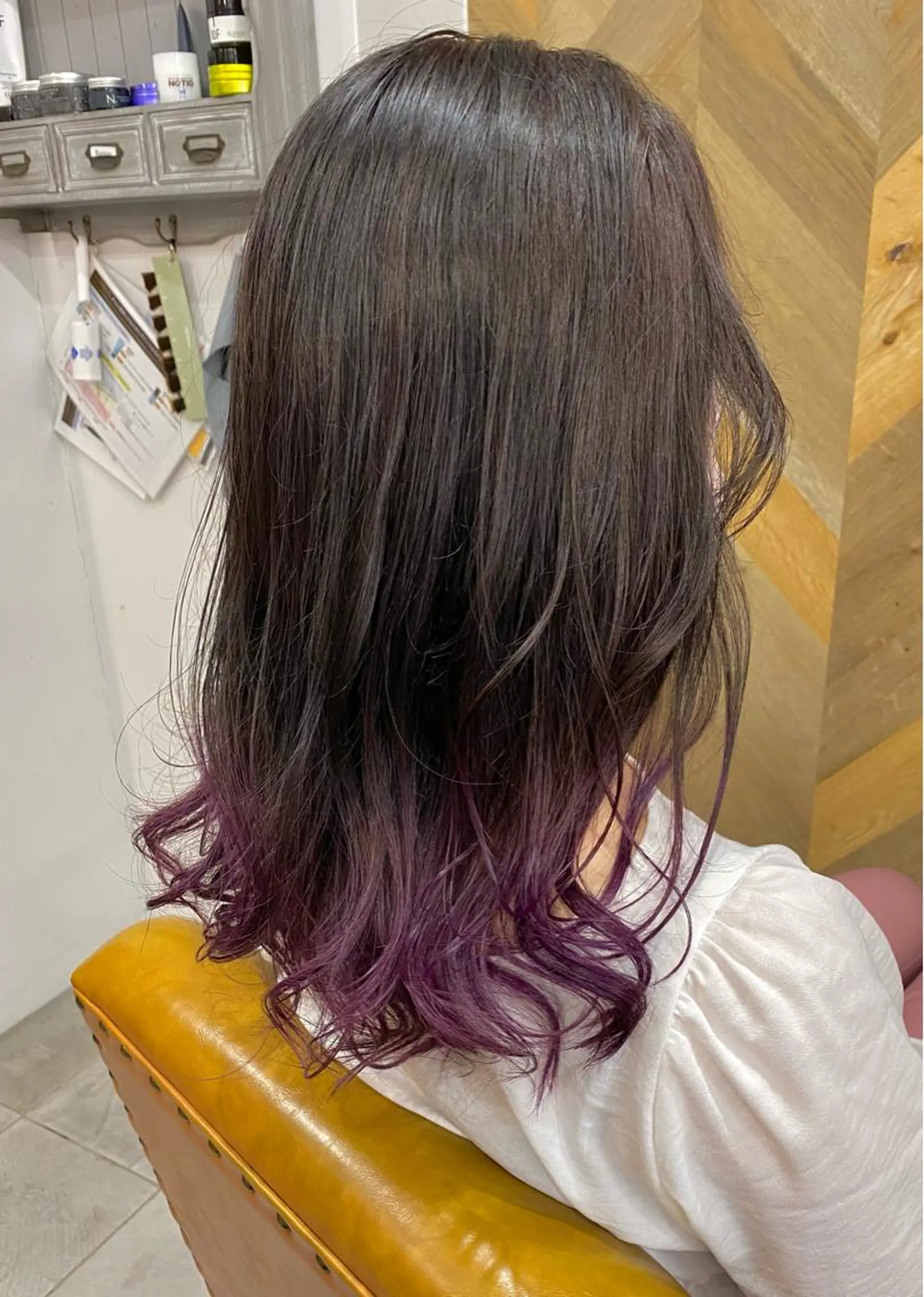 ロング カラー SHIAN立川 及川望のヘアスタイル