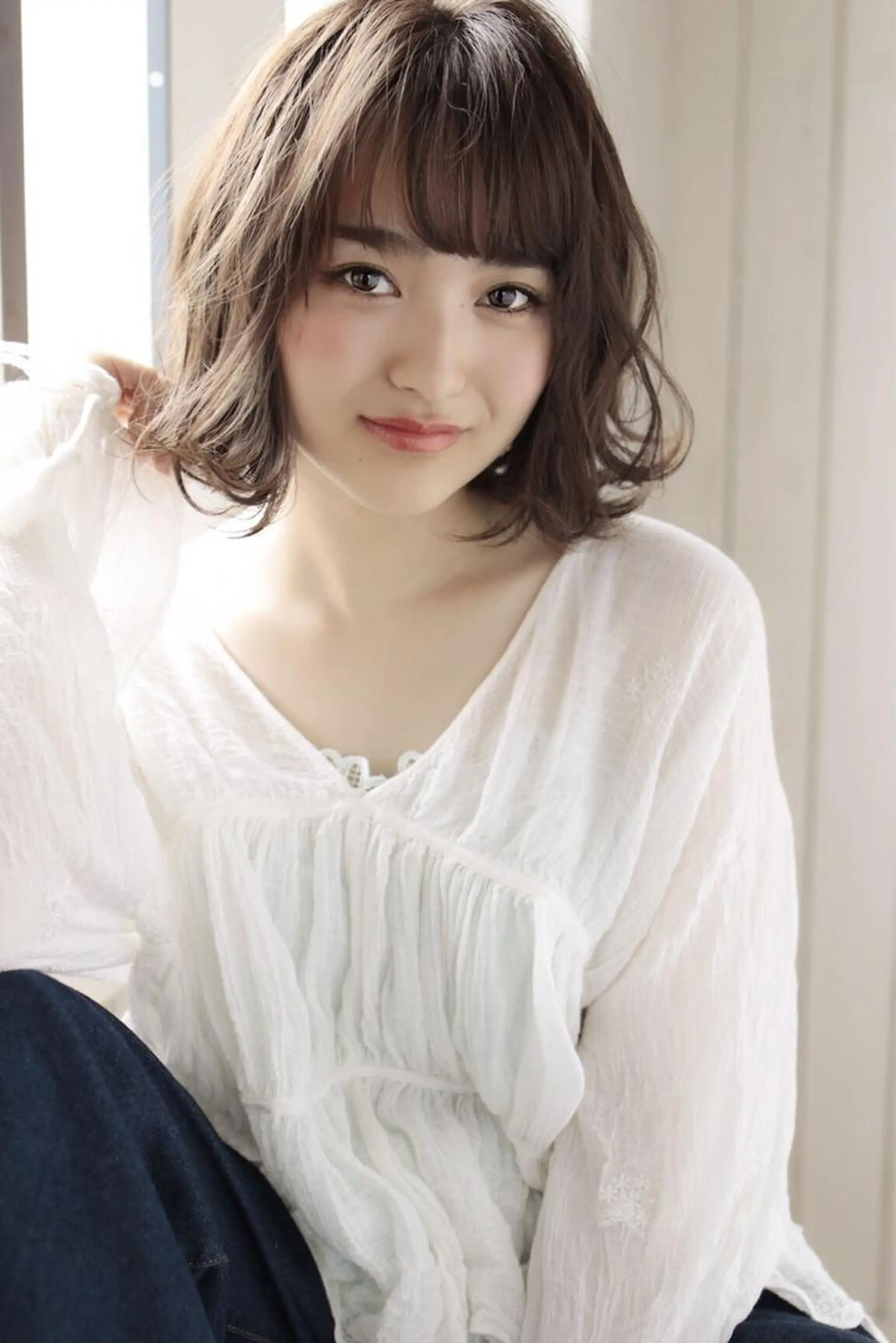 ミディアム 🪞手軽に✨可愛く /池袋　LAND🪞のヘアスタイル