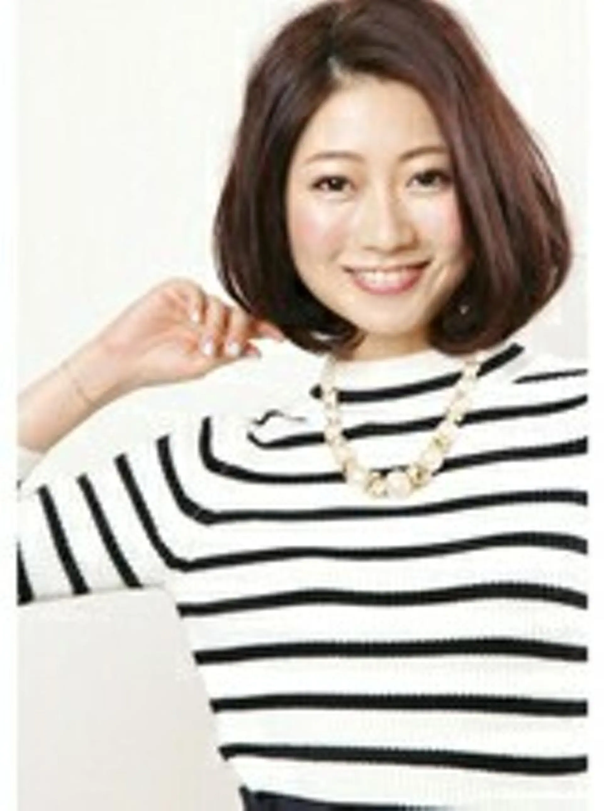 ミディアム カラー ボブ カット ヘアカラー grandage 北千住のヘアスタイル