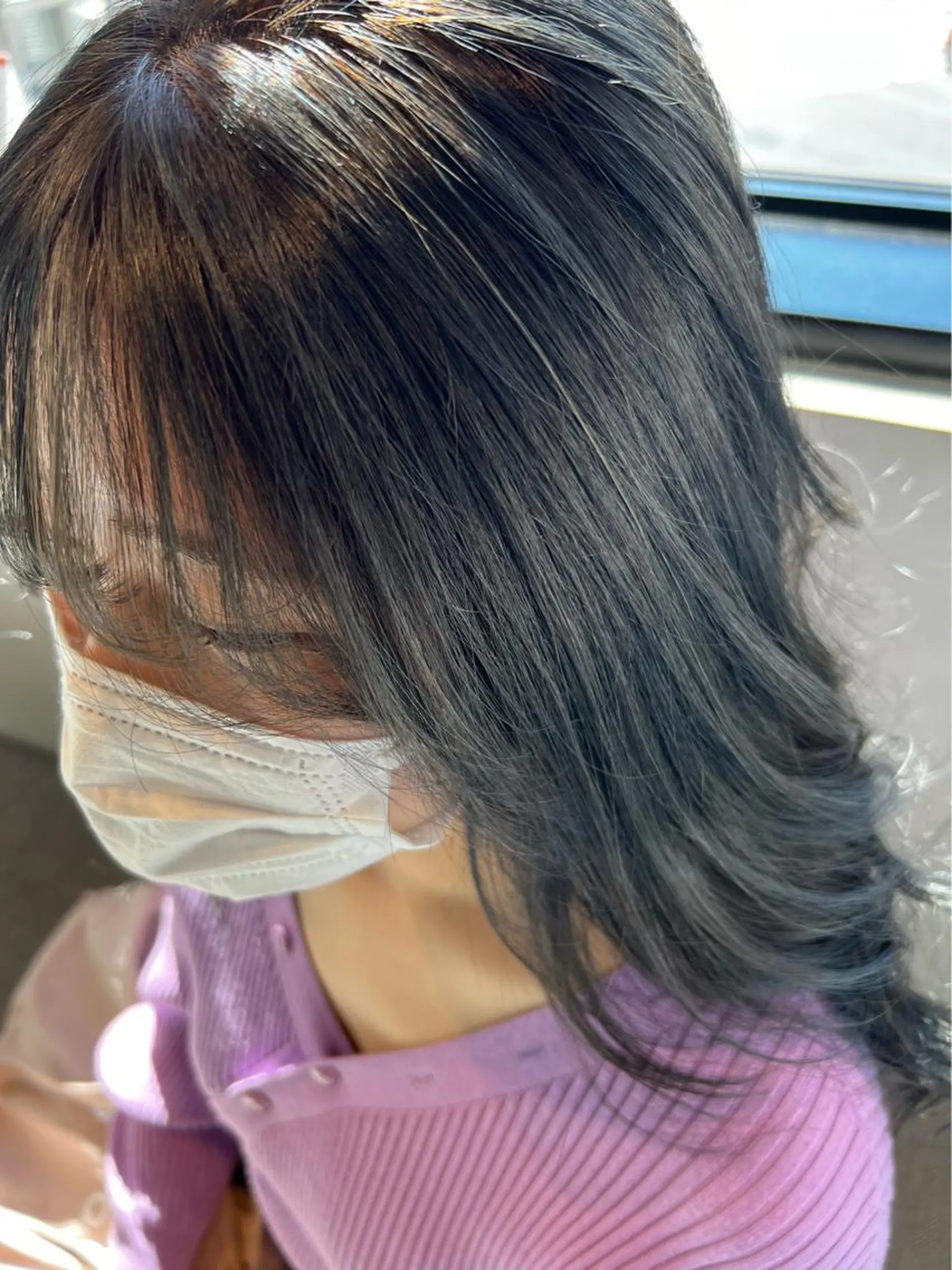 ロング カット ヘアカラー トリートメント 🌐👽フクイ キララ🌎💎のヘアスタイル