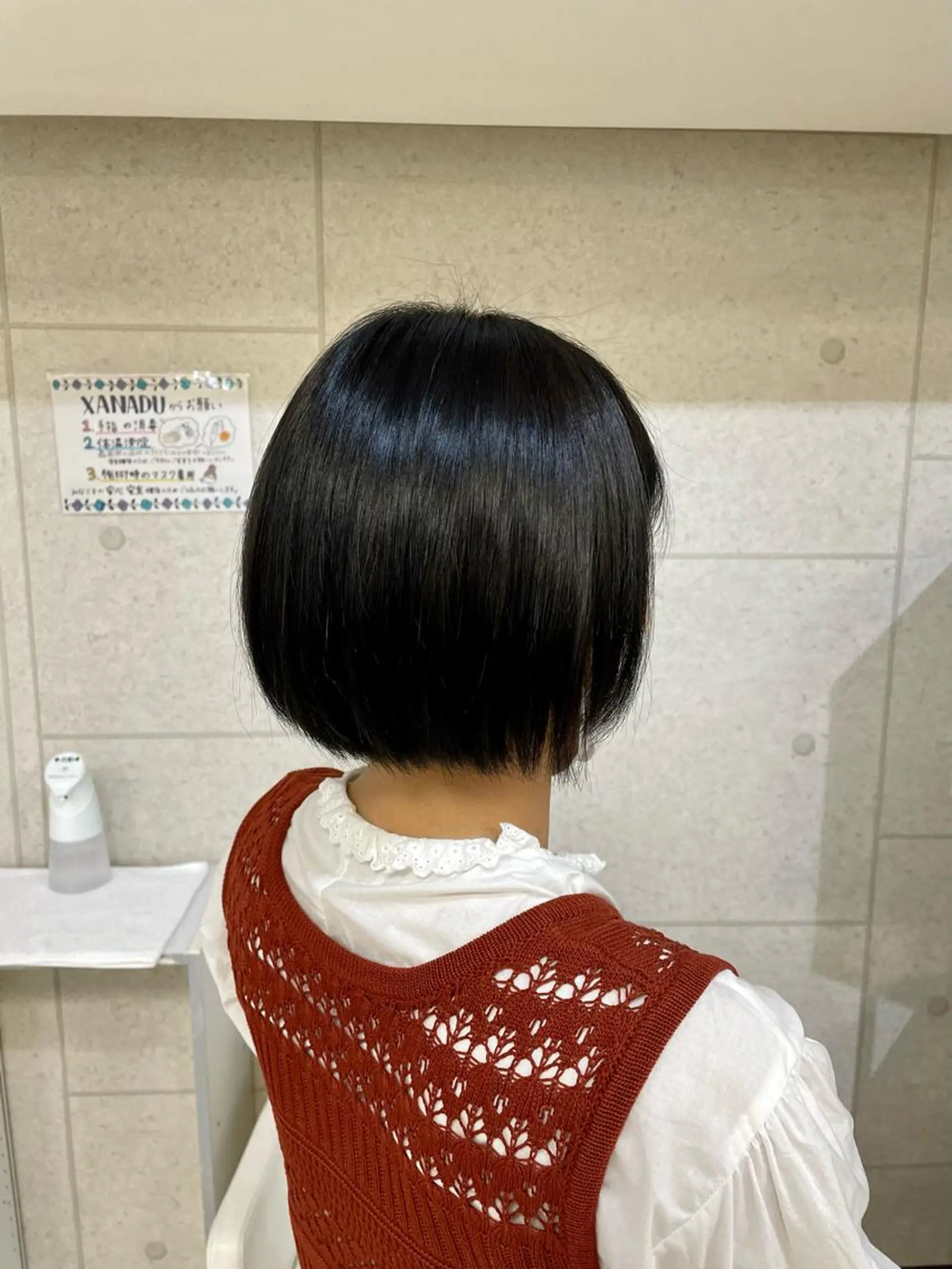 ショート カラー 簡単スタイリングヘア 💫ﾖｺﾊｼのヘアスタイル