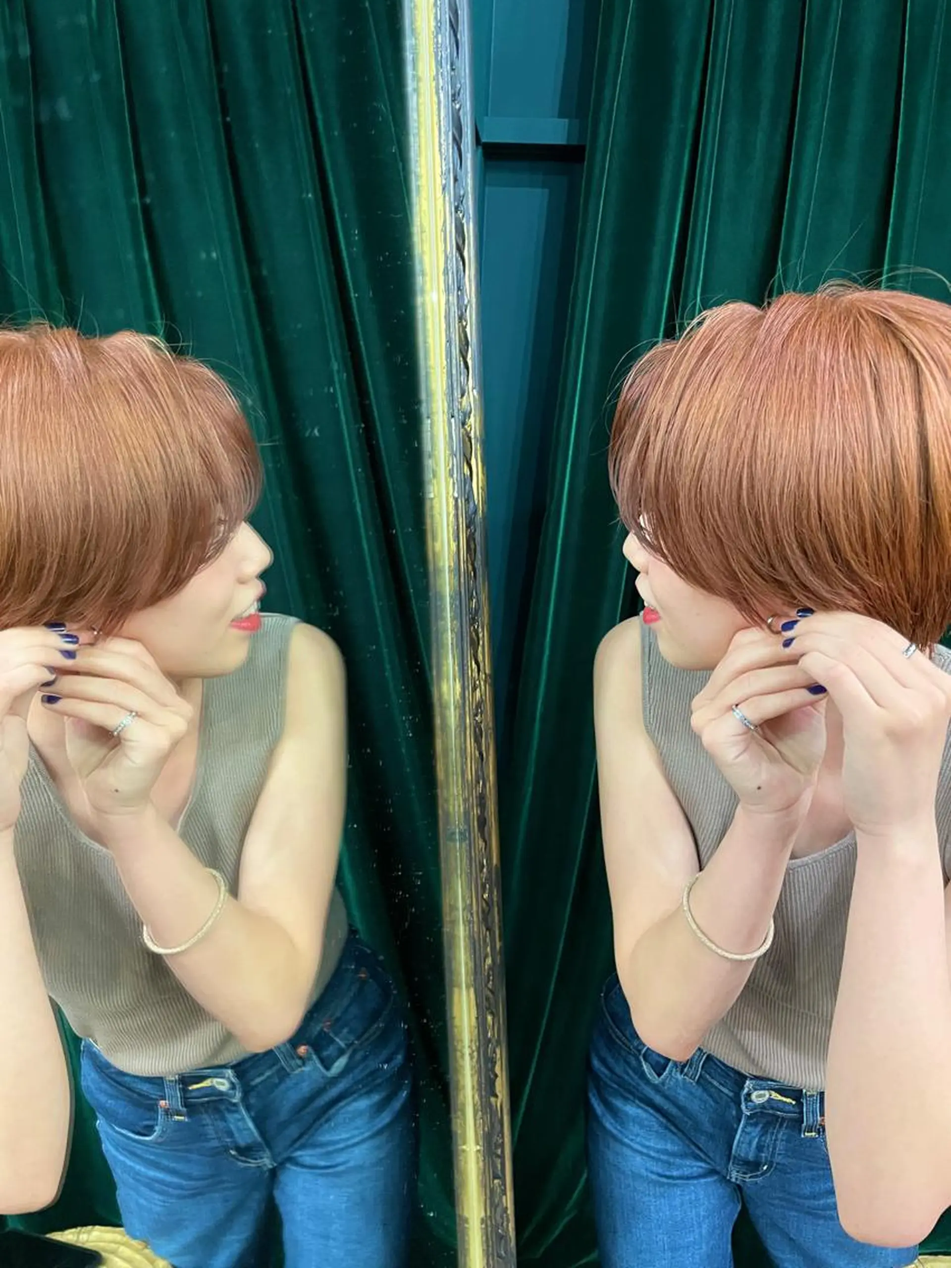 ショート ハンサムショート ショートヘア カット ヘアカラー トリートメント vivre libre所属・vivre libreのヘアスタイル
