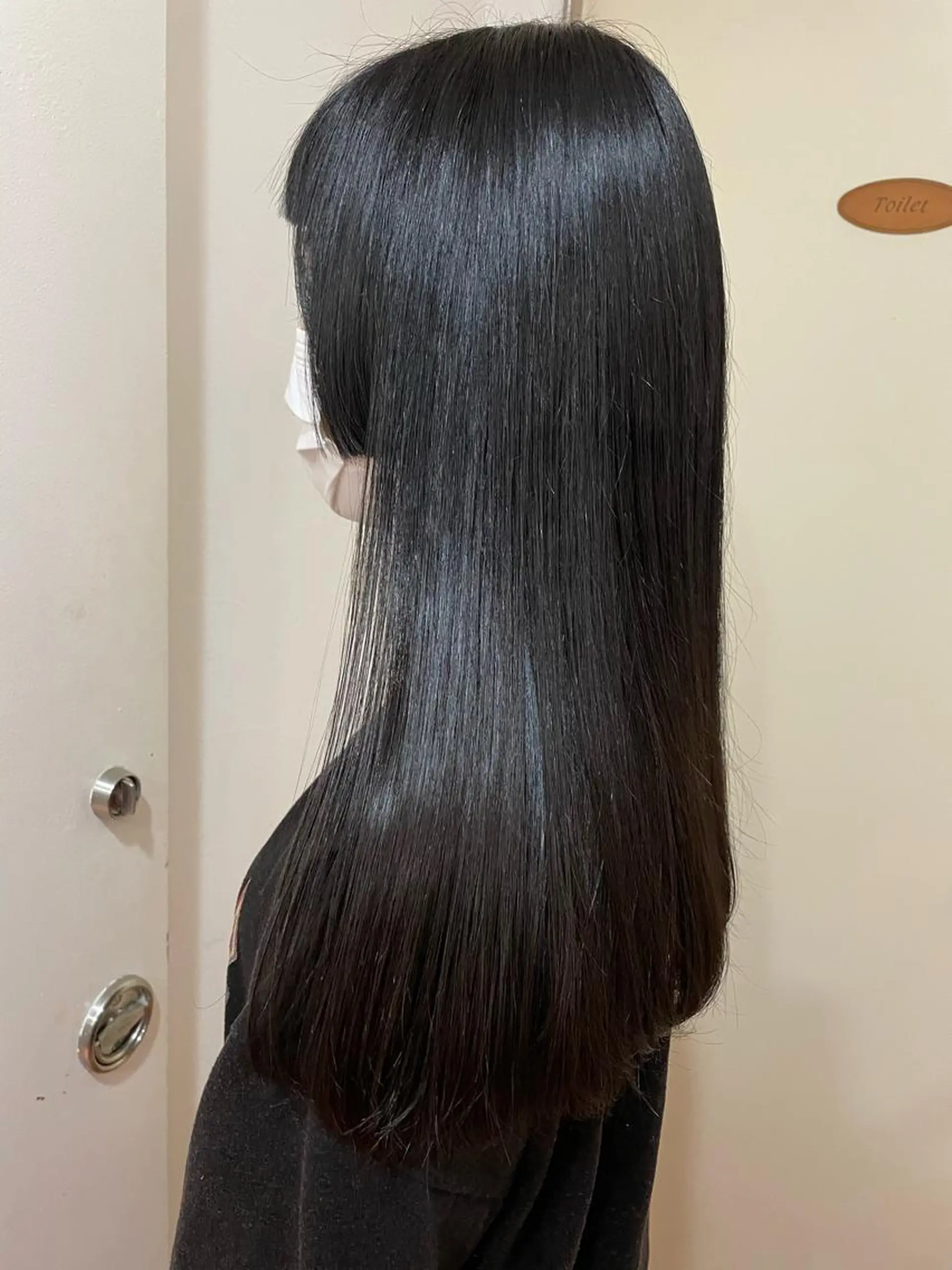 ロング カット 縮毛矯正 トリートメント 🦋透明感 艶カラー Rie🦋のヘアスタイル