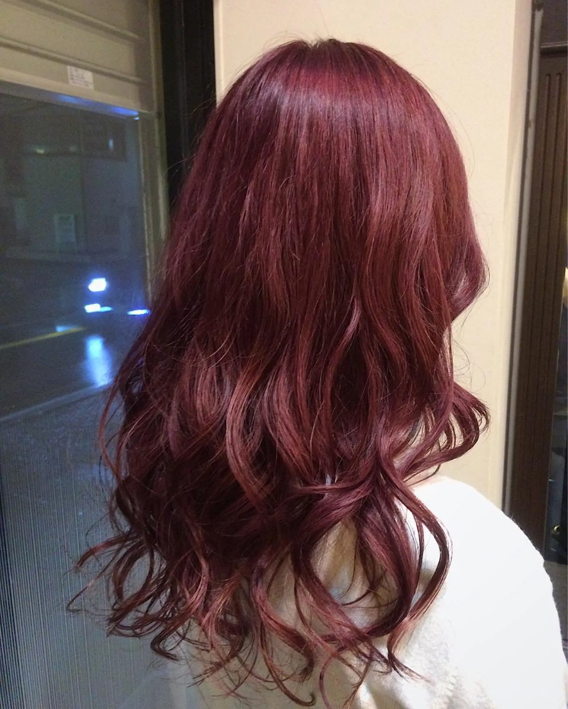 ロング カラー ヘアアレンジ ダブルカラー レッドカラー 遠藤悠大/メンズ縮毛 /メンズカットのヘアスタイル