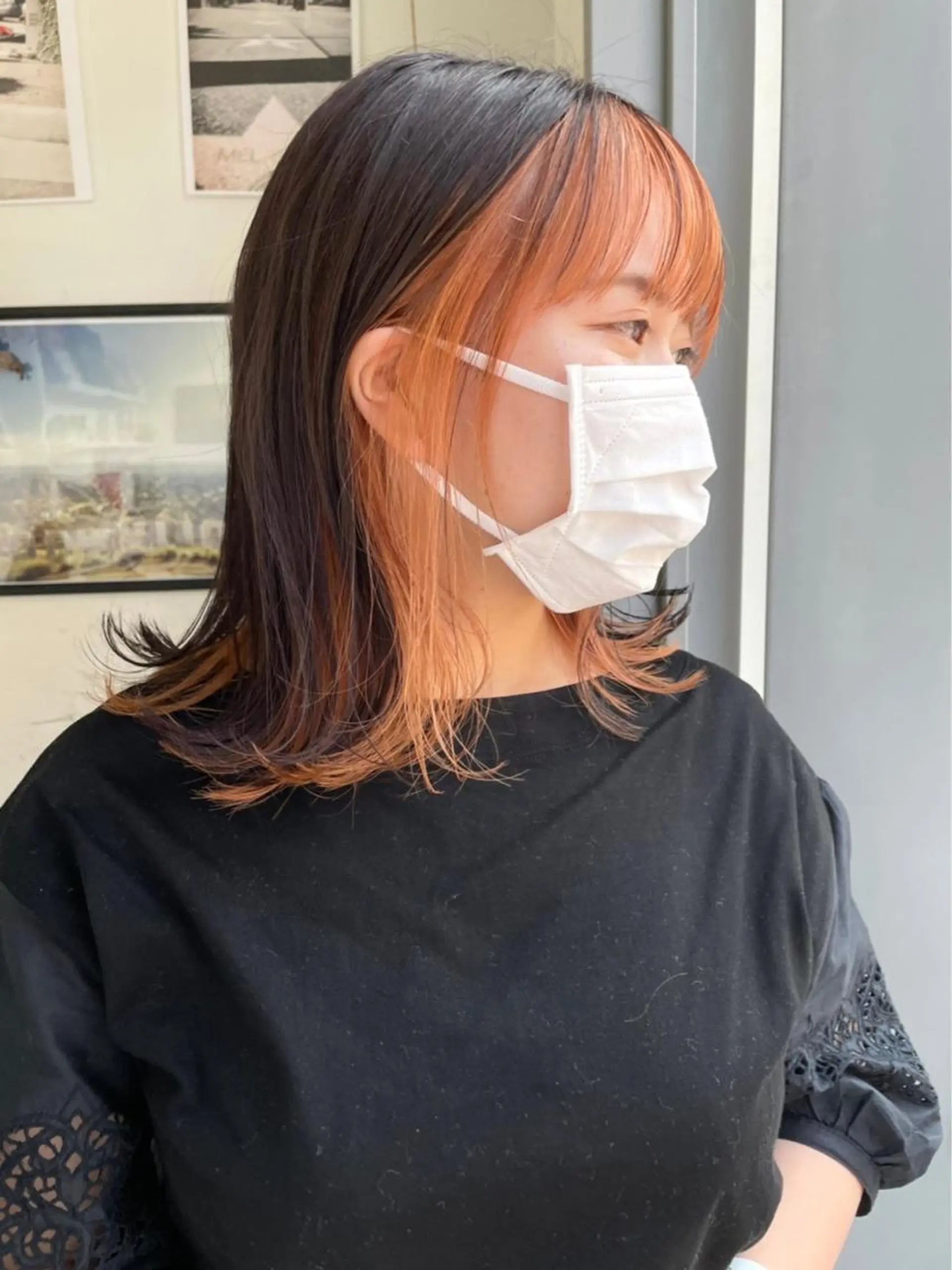 セミロング カラー HOLLY🌟 Ayakaのヘアスタイル