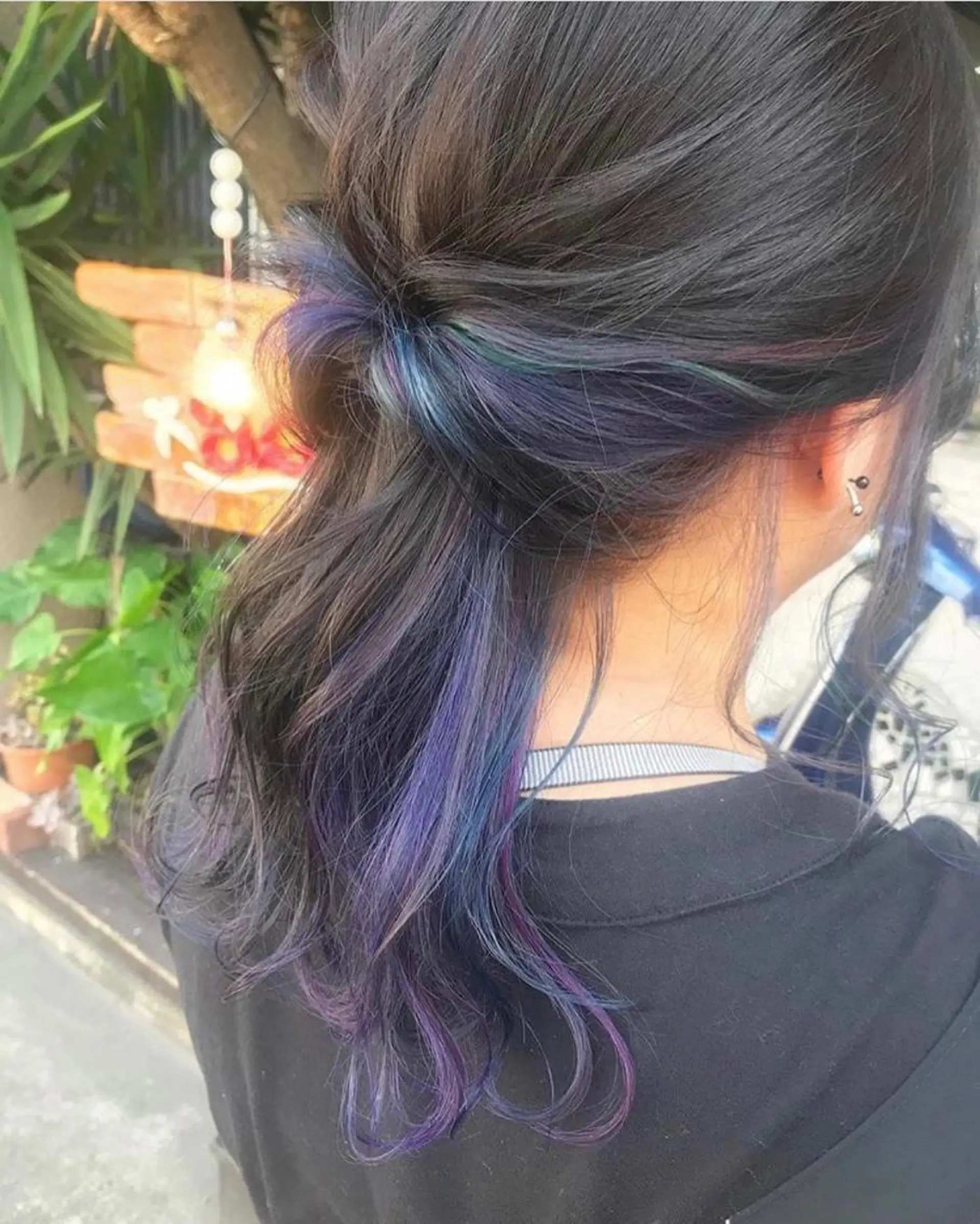 セミロング ヘアカラー トリートメント 玉木 育実のヘアスタイル