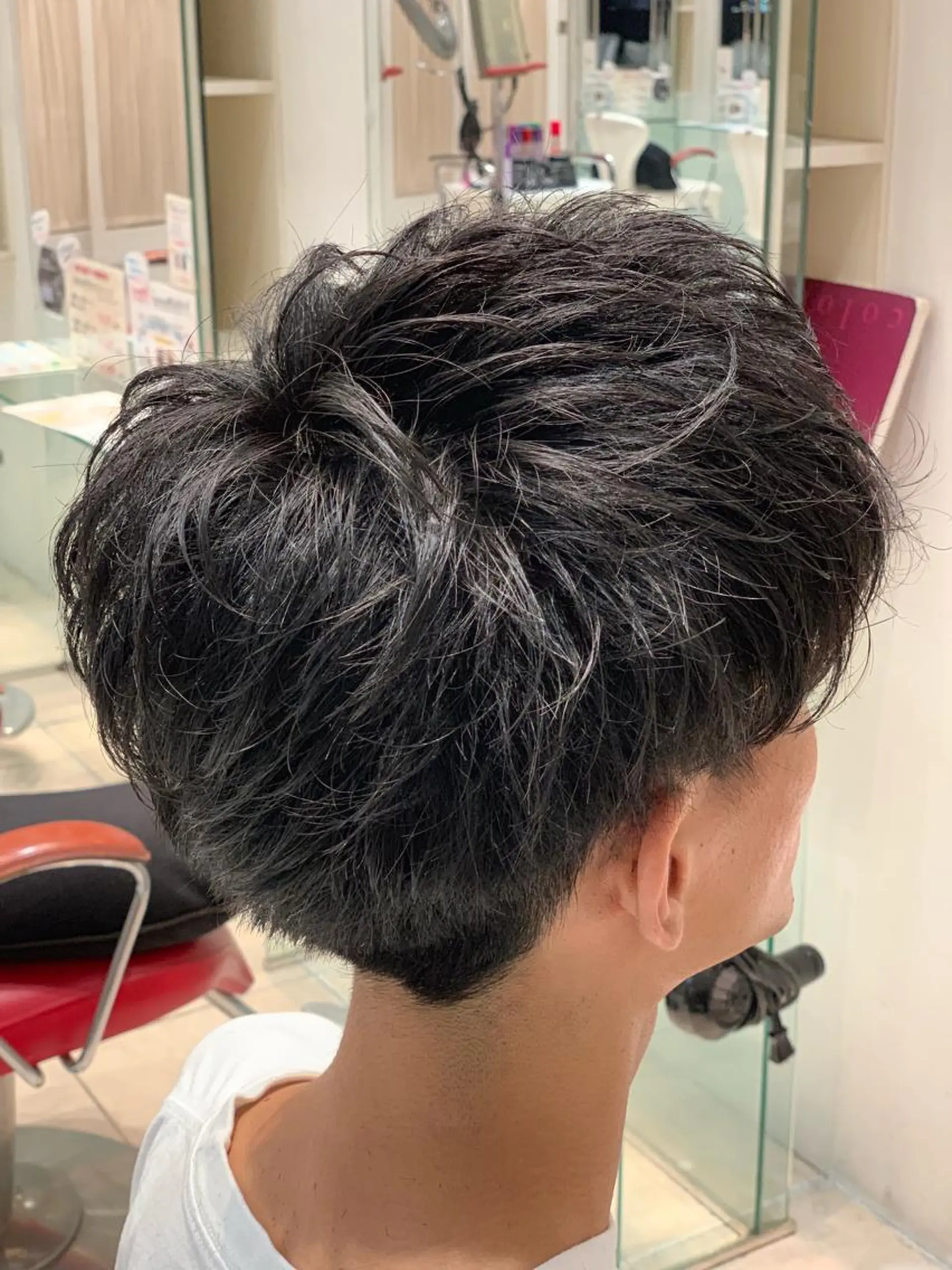 メンズ マッシュ ツーブロック 刈り上げ 金井 郁弥のヘアスタイル